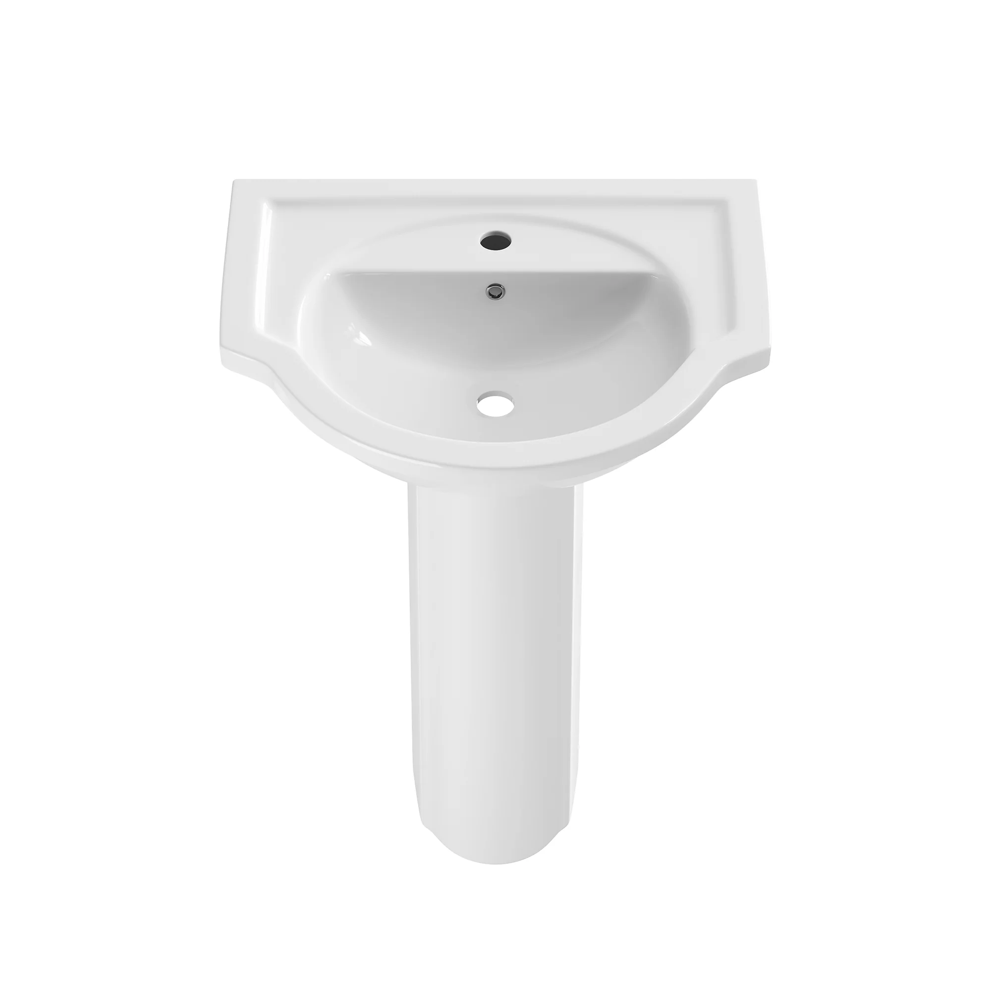 DeerValley DV-1P532 Pedestal Sink – Scratch Resistant & Easy Install - Image 3