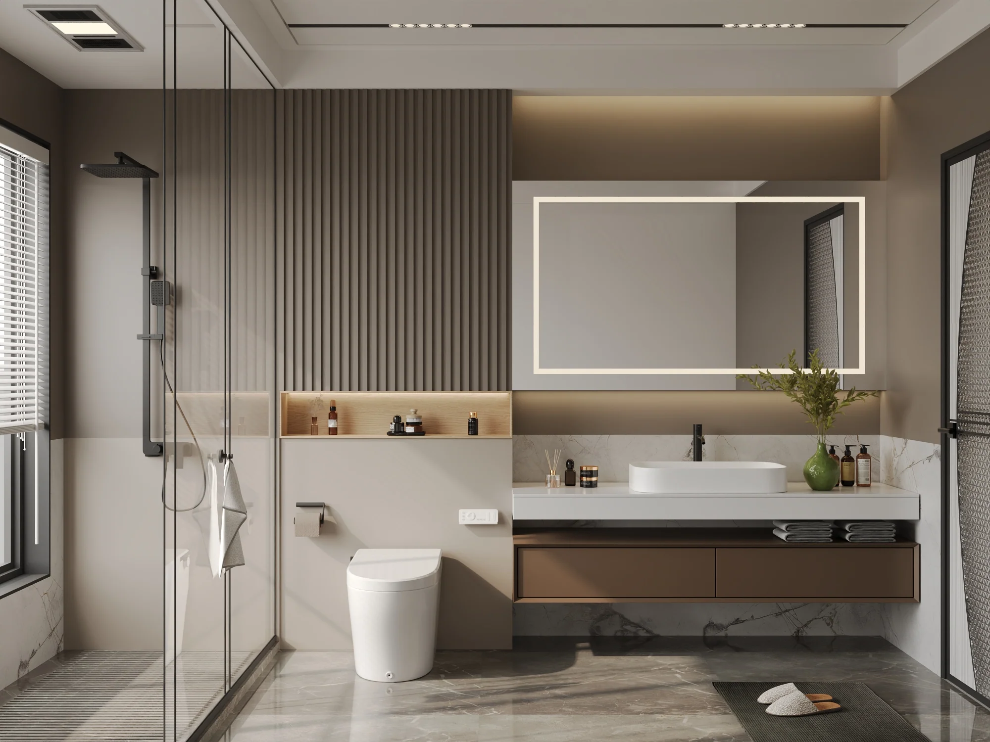 DeerValley DV-1S0029/V1/V3 Tankless Elongated Smart Toilet, One-Piece Elongated Smart Toilet with Foot Kick Flush (Seat Included) - Image 17