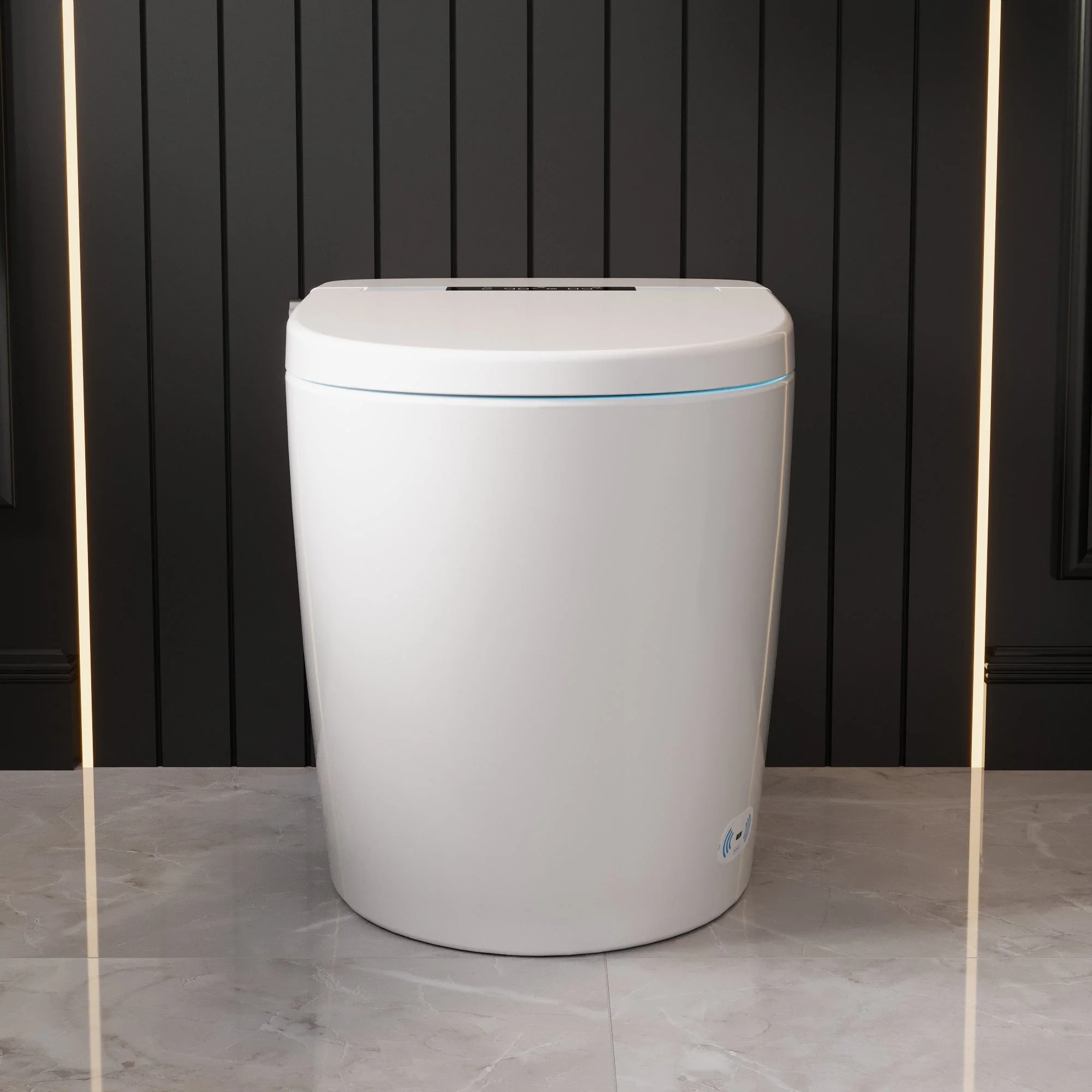 DeerValley DV-1S0159/0159-V1/0159-V3 Tankless Smart Toilet,Auto Flush, Heated Seat, Tankless One-Piece Toilets for Bathrooms - Image 3