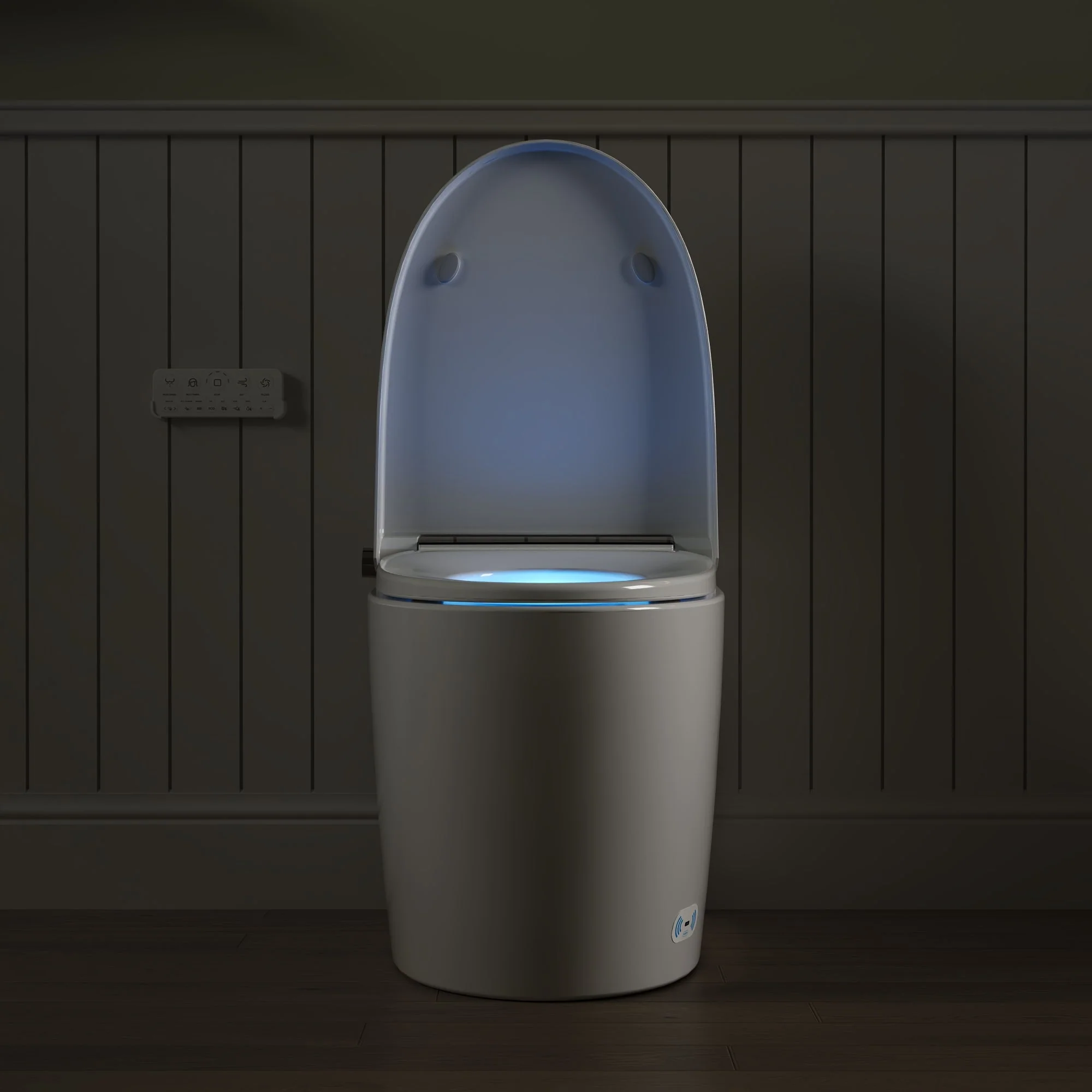 DeerValley DV-1S0159/0159-V1/0159-V3 Tankless Smart Toilet,Auto Flush, Heated Seat, Tankless One-Piece Toilets for Bathrooms - Image 4