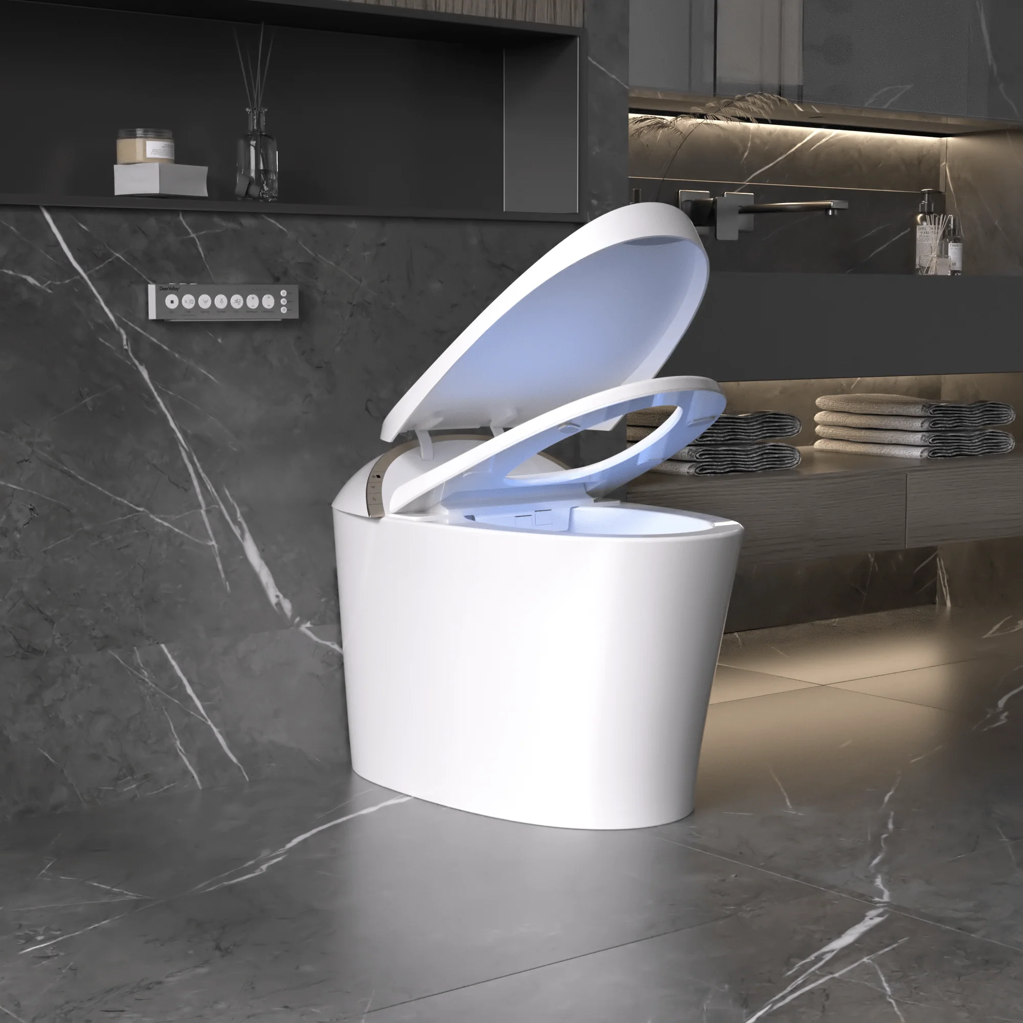 DeerValley DV-1S0160-V3 Smart Toilet with Balanced Comfort & Design, Upgraded Features - Image 12