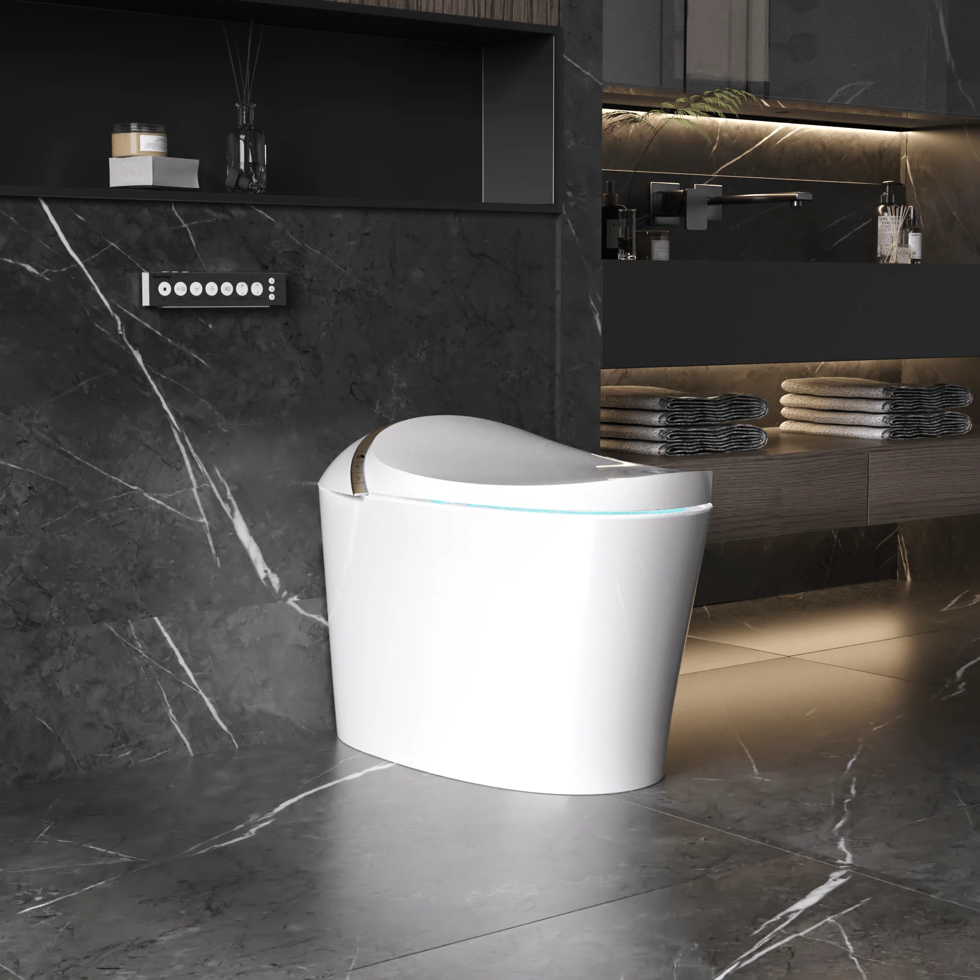 DeerValley DV-1S0160-V3 Smart Toilet with Balanced Comfort & Design, Upgraded Features - Image 17