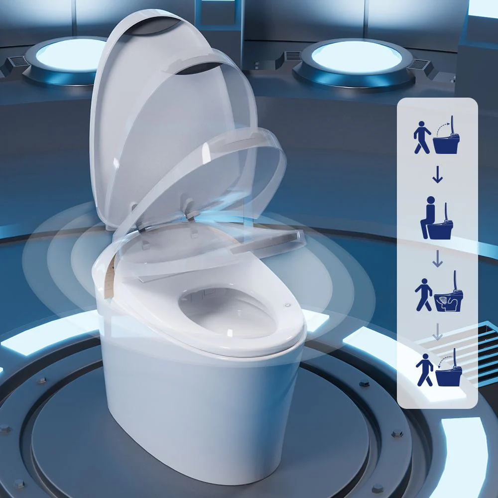DeerValley DV-1S0160-V3 Smart Toilet with Balanced Comfort & Design, Upgraded Features - Image 6