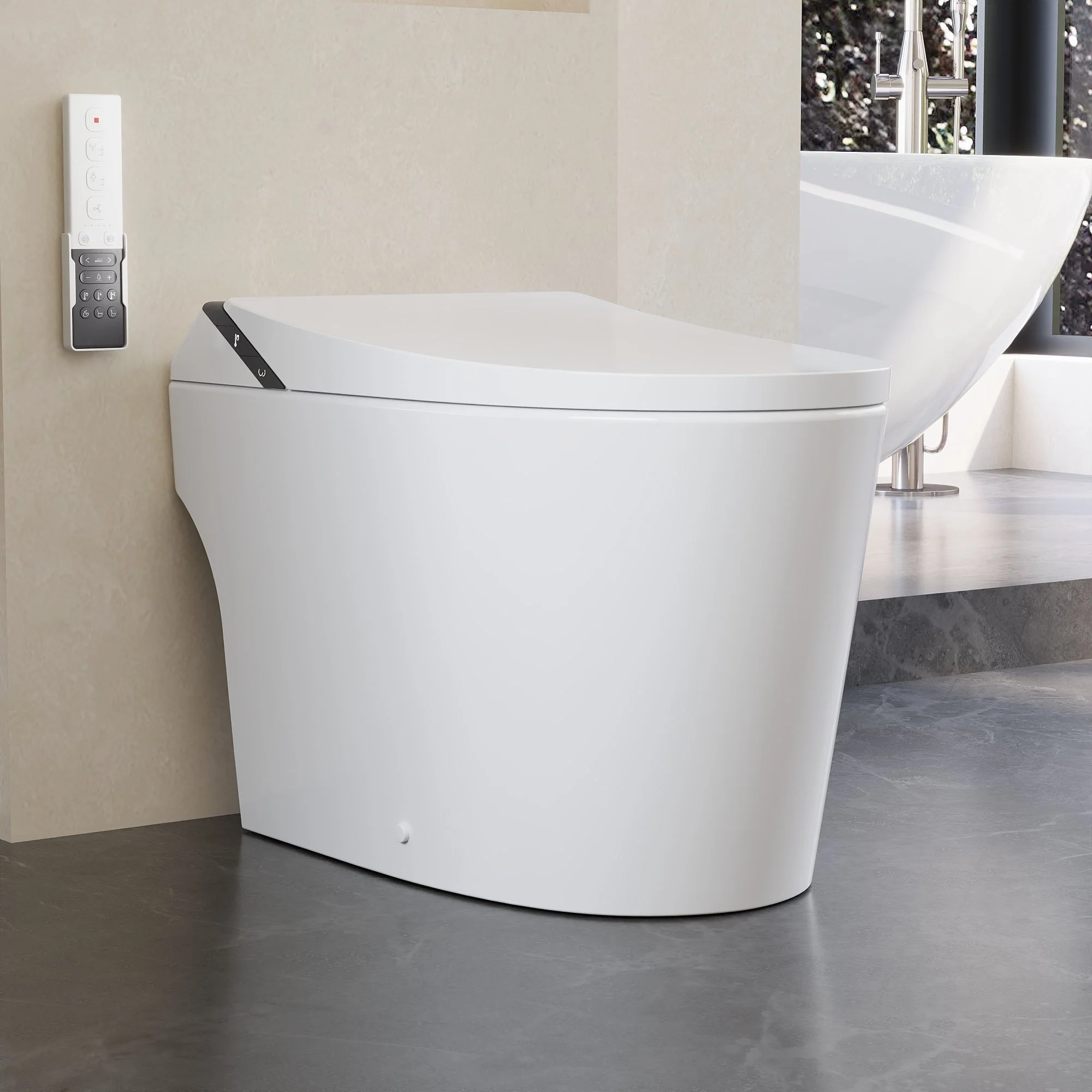 DeerValley DV-1S0289 / DV-1S0289-V3 ADA Smart Toilet with Foam Shield Hygiene & Hands-Free Flush - Image 4