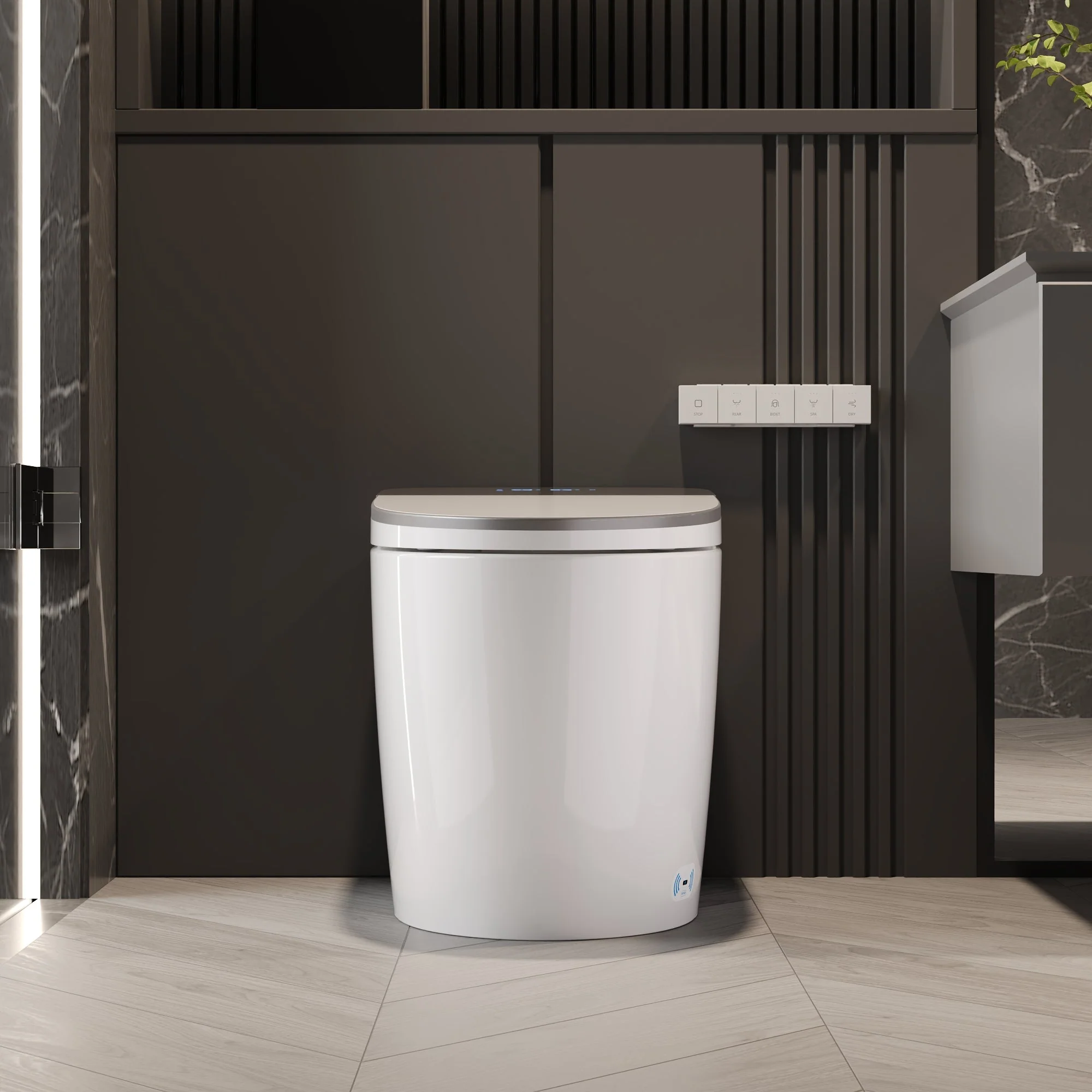 DeerValley DV-1S0336-V3 Smart Toilet with Advanced Smart Controls, ADA Comfort Height - Image 6