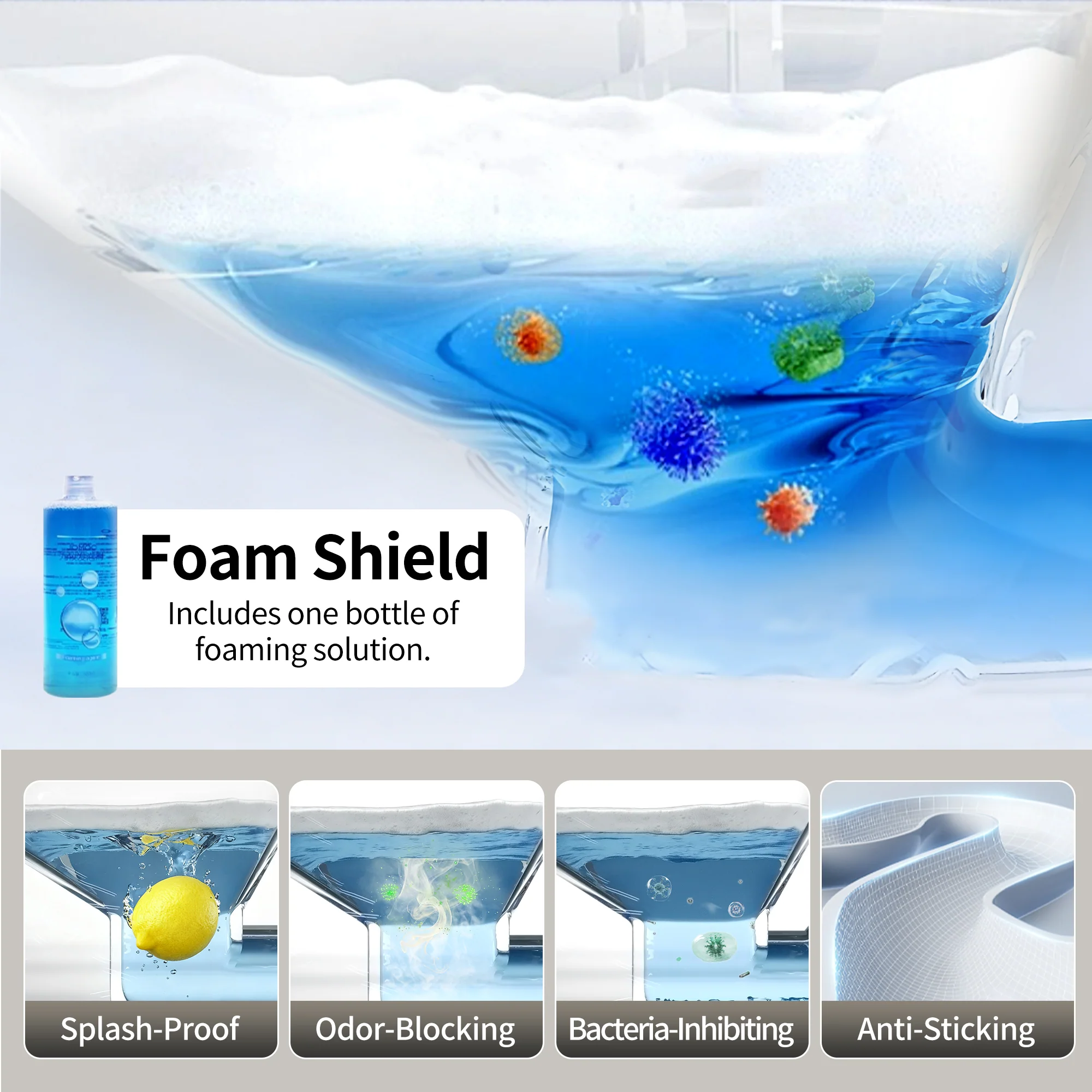DeerValley DV-1S0360 Smart Toilet with All-Season Comfort, Built-in Tank & Pump - Image 18