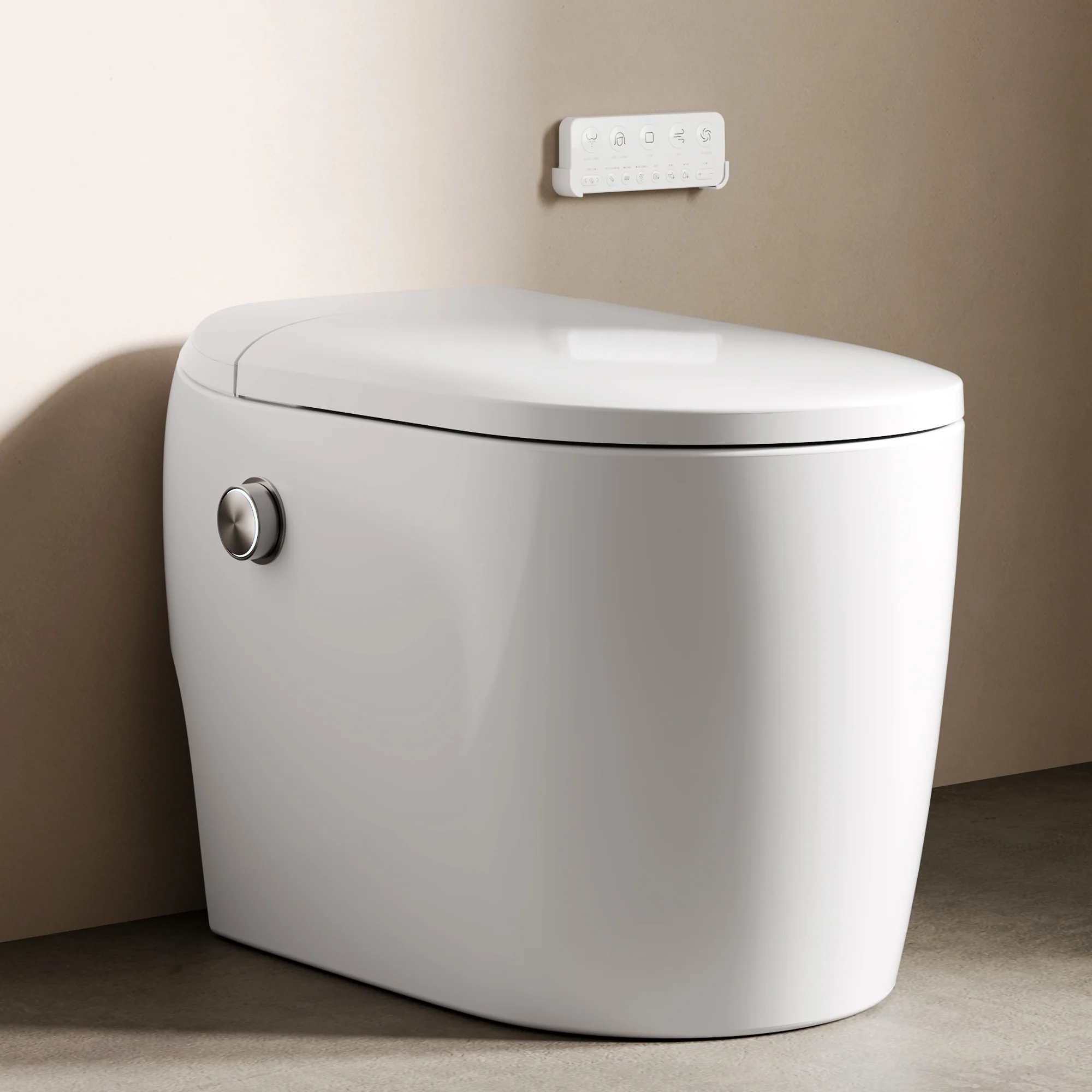 DeerValley DV-1S0381 Compact Smart Toilet for Small Bathrooms, Space-Saving Design - Image 19