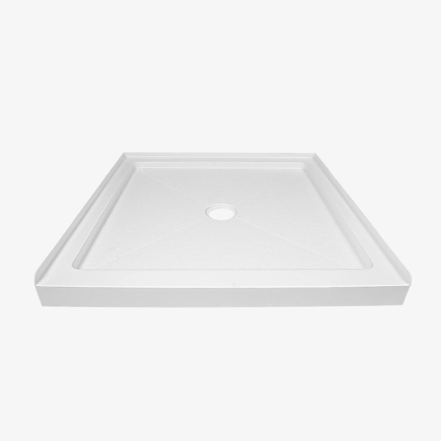 DeerValley DV-1SB0111 Acrylic Shower Pan Easy Clean & Sloped Drain Non-Slip Surface - Image 5