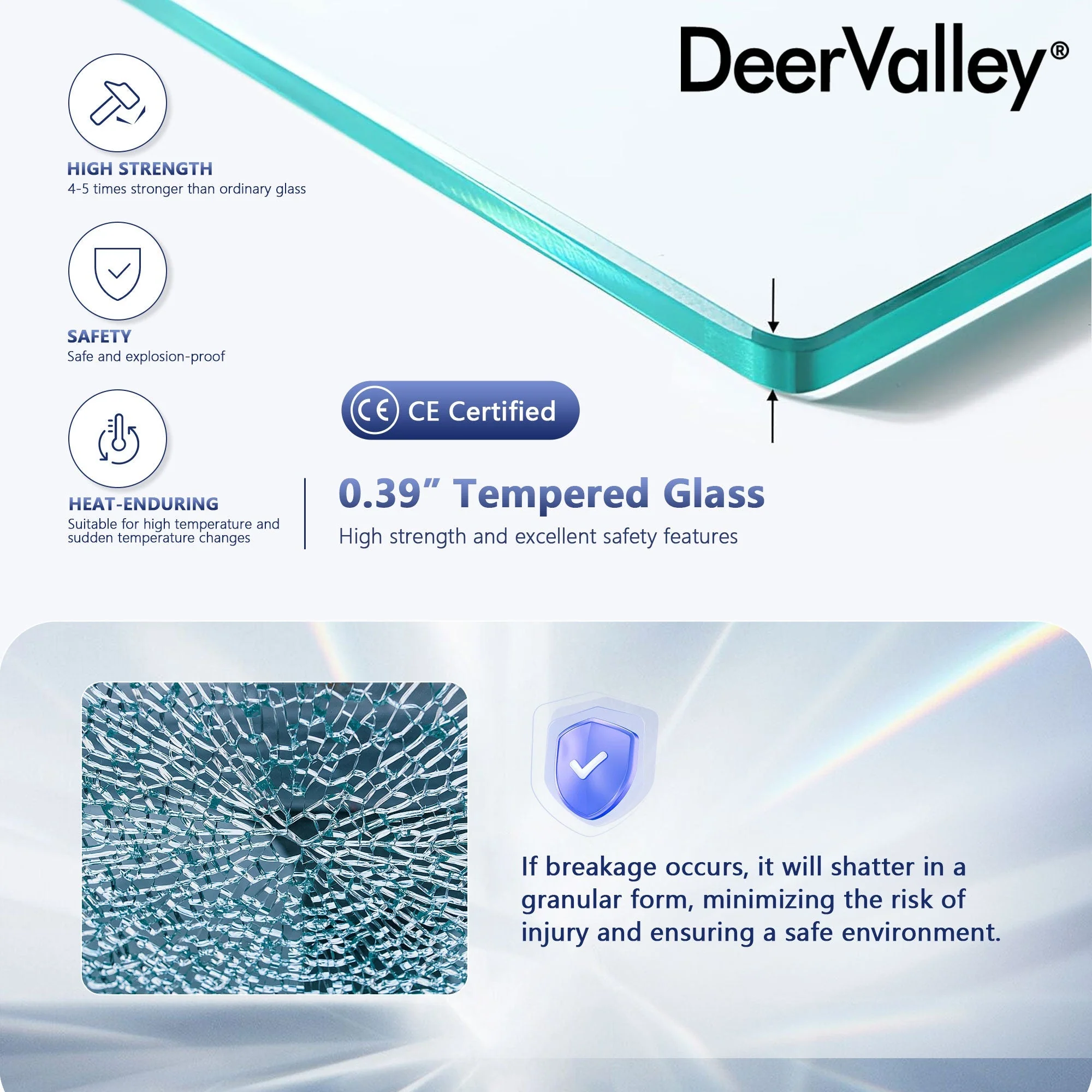 DYNASTY Frameless Neo-Angle Shower Enclosure, 0.39" Clear Tempered Glass, Stainless Steel Accessories - Image 10