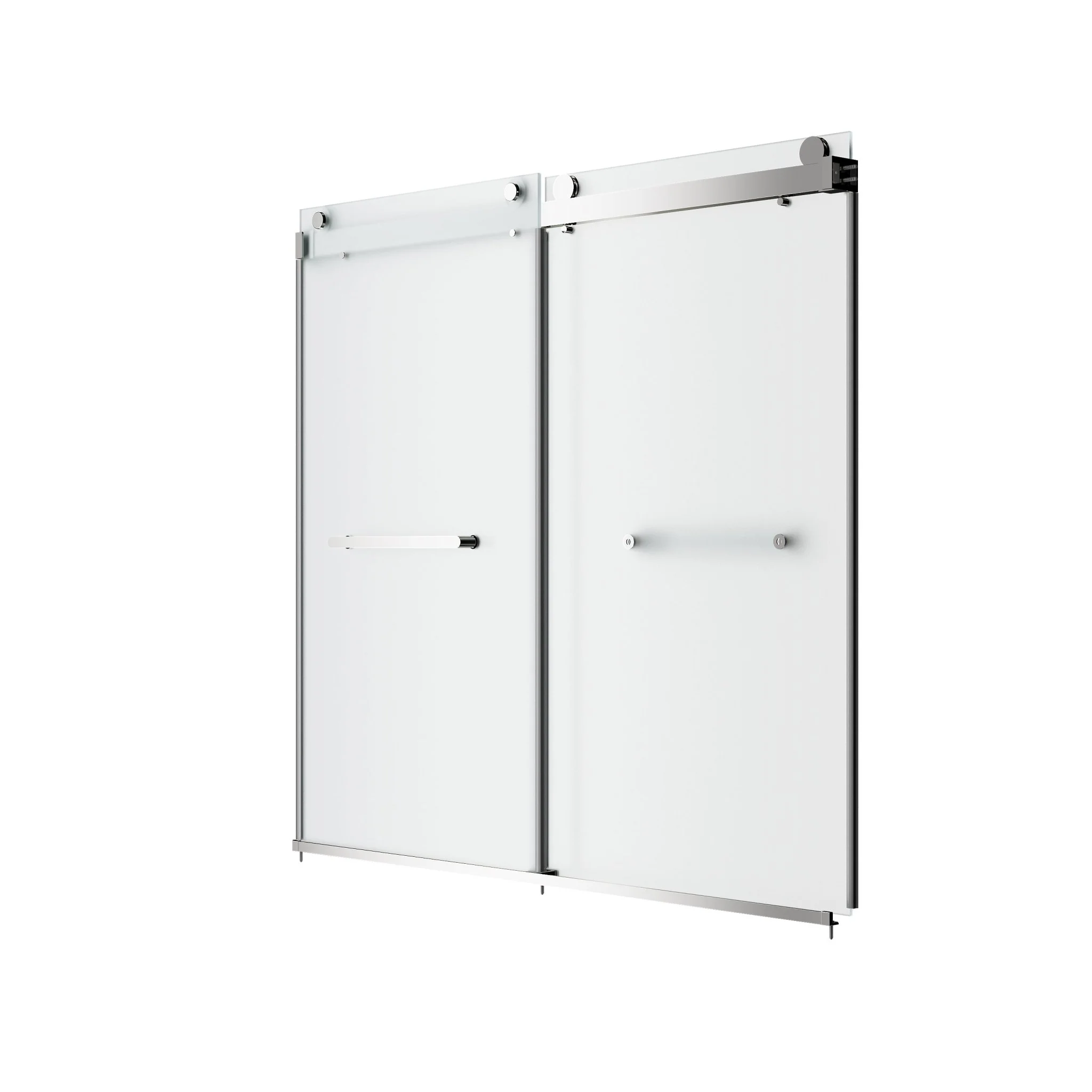 LIBERTY 60" x 62" Tub Shower Door Double Sliding Bypass Sliding Bathtub Door - Image 13