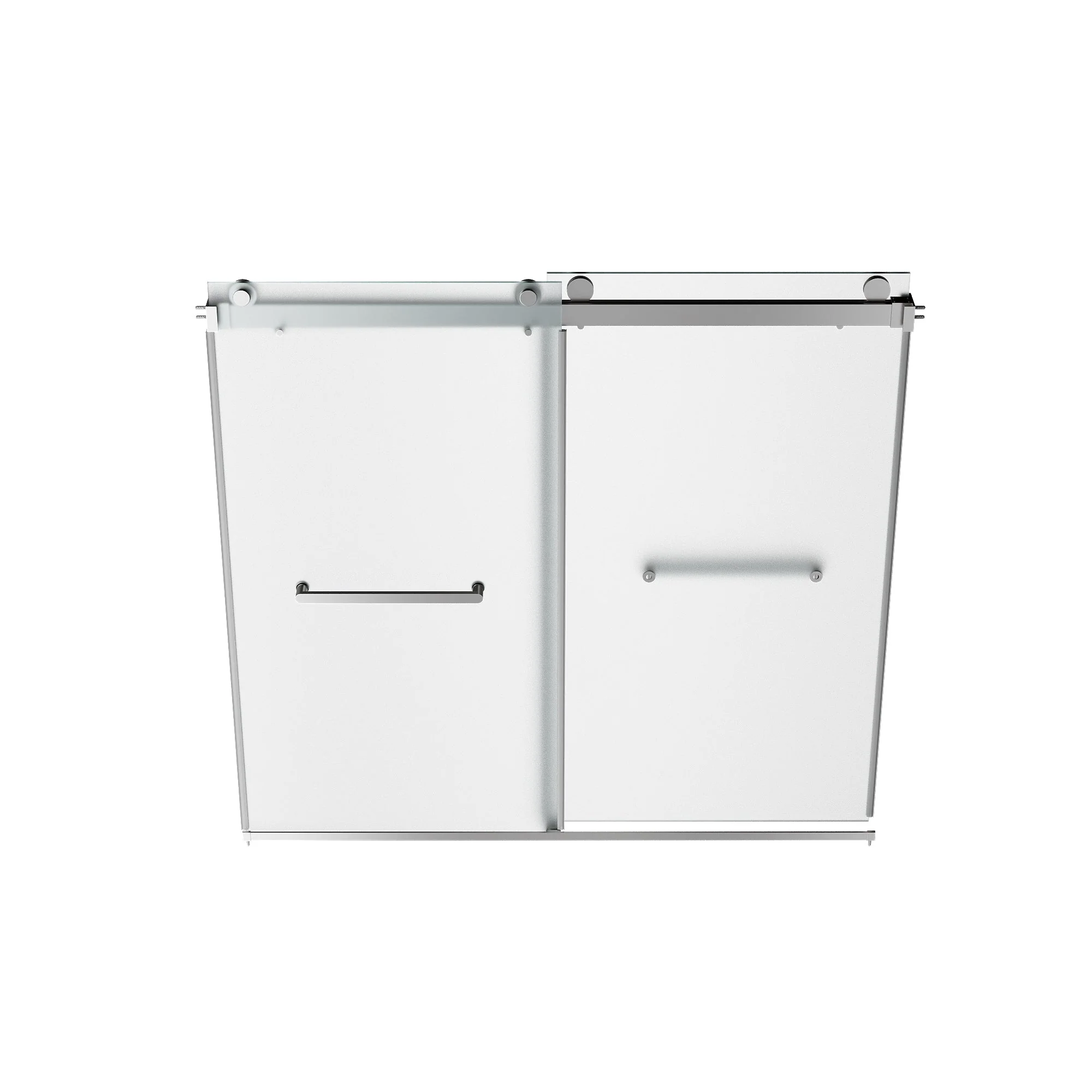 LIBERTY 60" x 62" Tub Shower Door Double Sliding Bypass Sliding Bathtub Door - Image 15