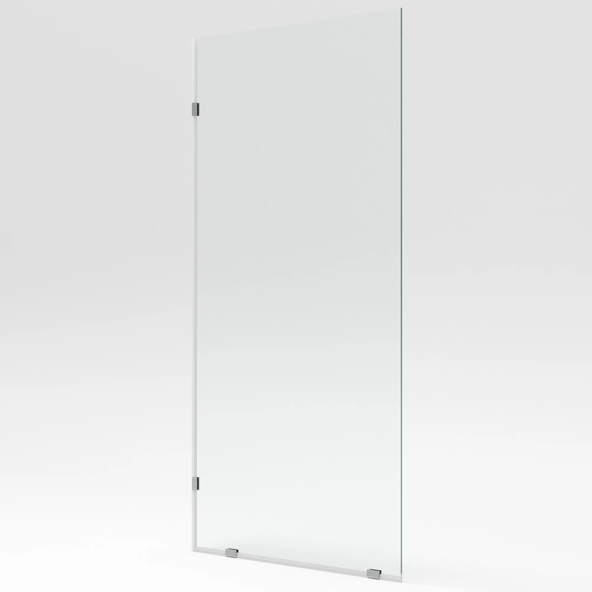 ALLY 36"x 78" Single Fixed Glass Panel for Shower, Thick Frameless Tempered Safety Glass & Fixed Panel with Hardware - Image 14
