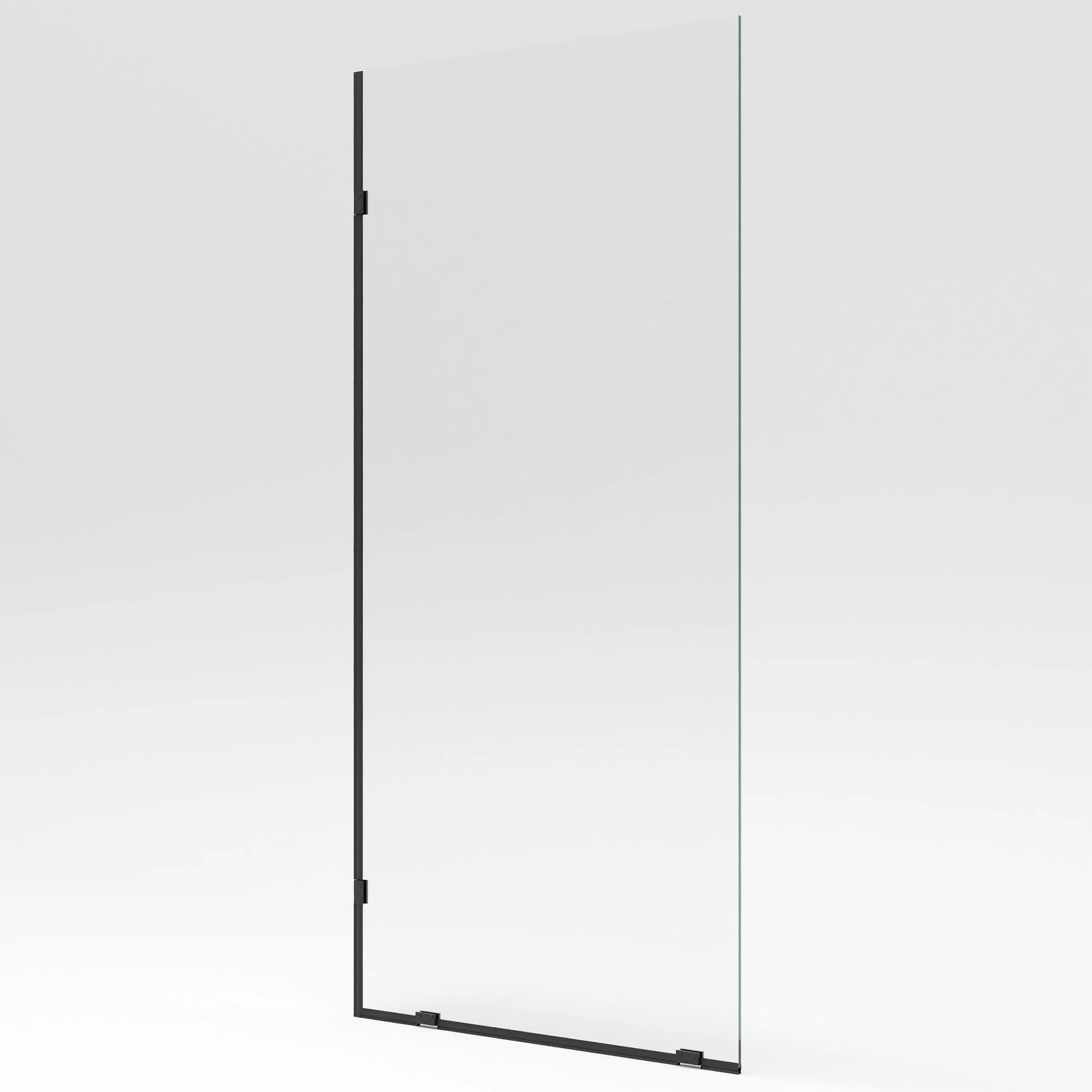 ALLY 32"x 78" Single Fixed Glass Panel for Shower, Thick Frameless Tempered Safety Glass Shower Door & Fixed Panel with Hardware - Image 12