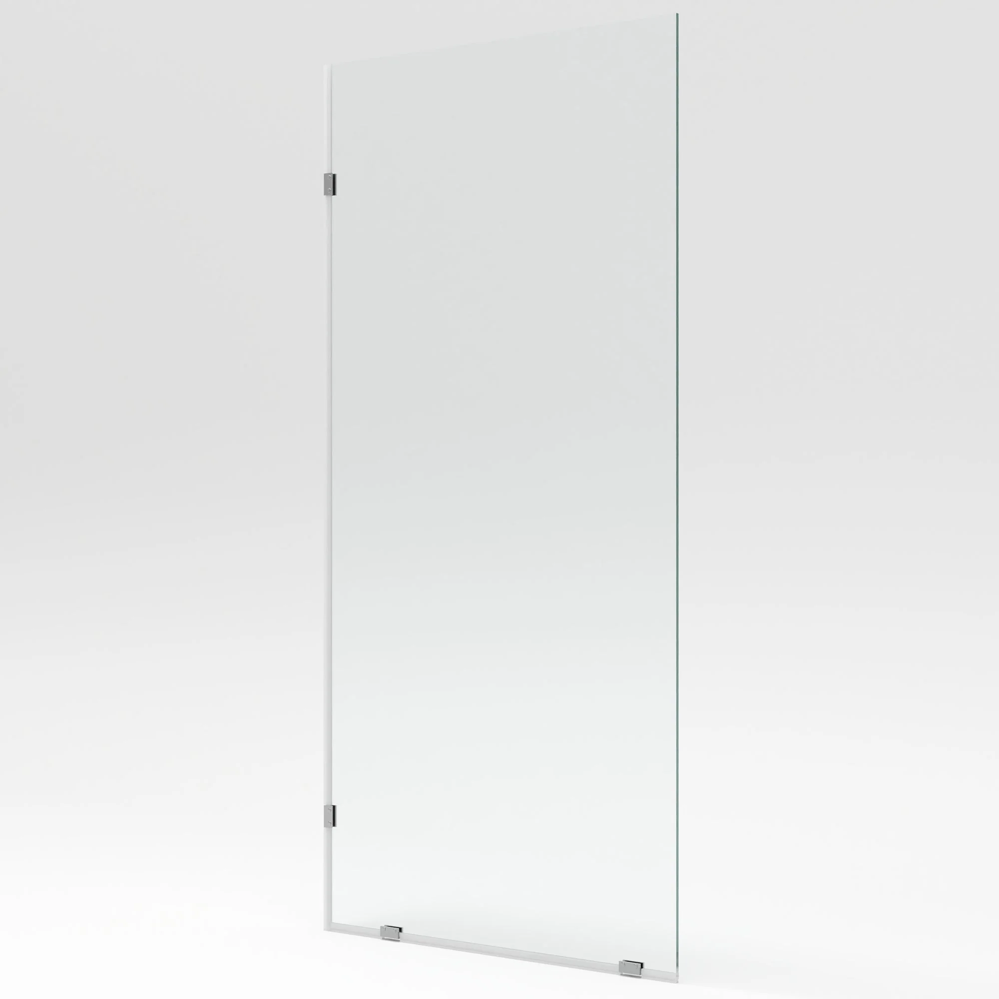 ALLY 32"x 78" Single Fixed Glass Panel for Shower, Thick Frameless Tempered Safety Glass Shower Door & Fixed Panel with Hardware - Image 16
