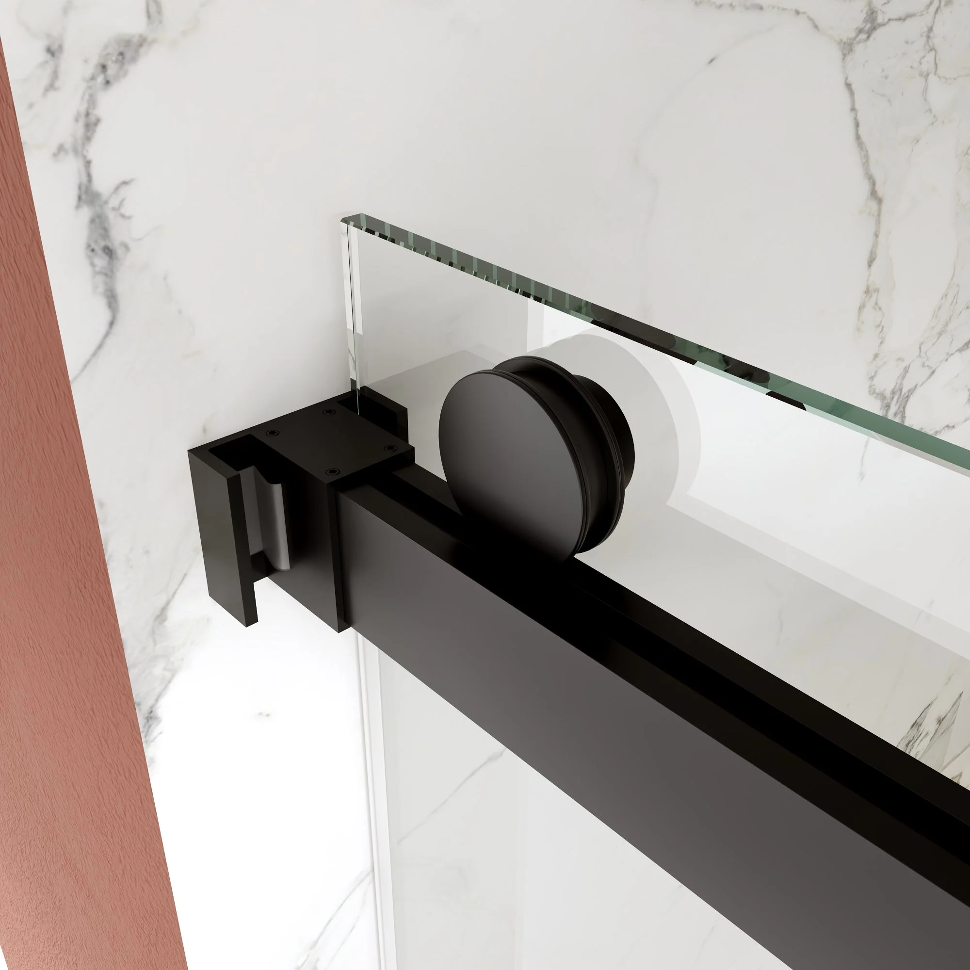 CONCORD 60"x 76" Shower Enclosure Double Sliding Frameless - Image 19