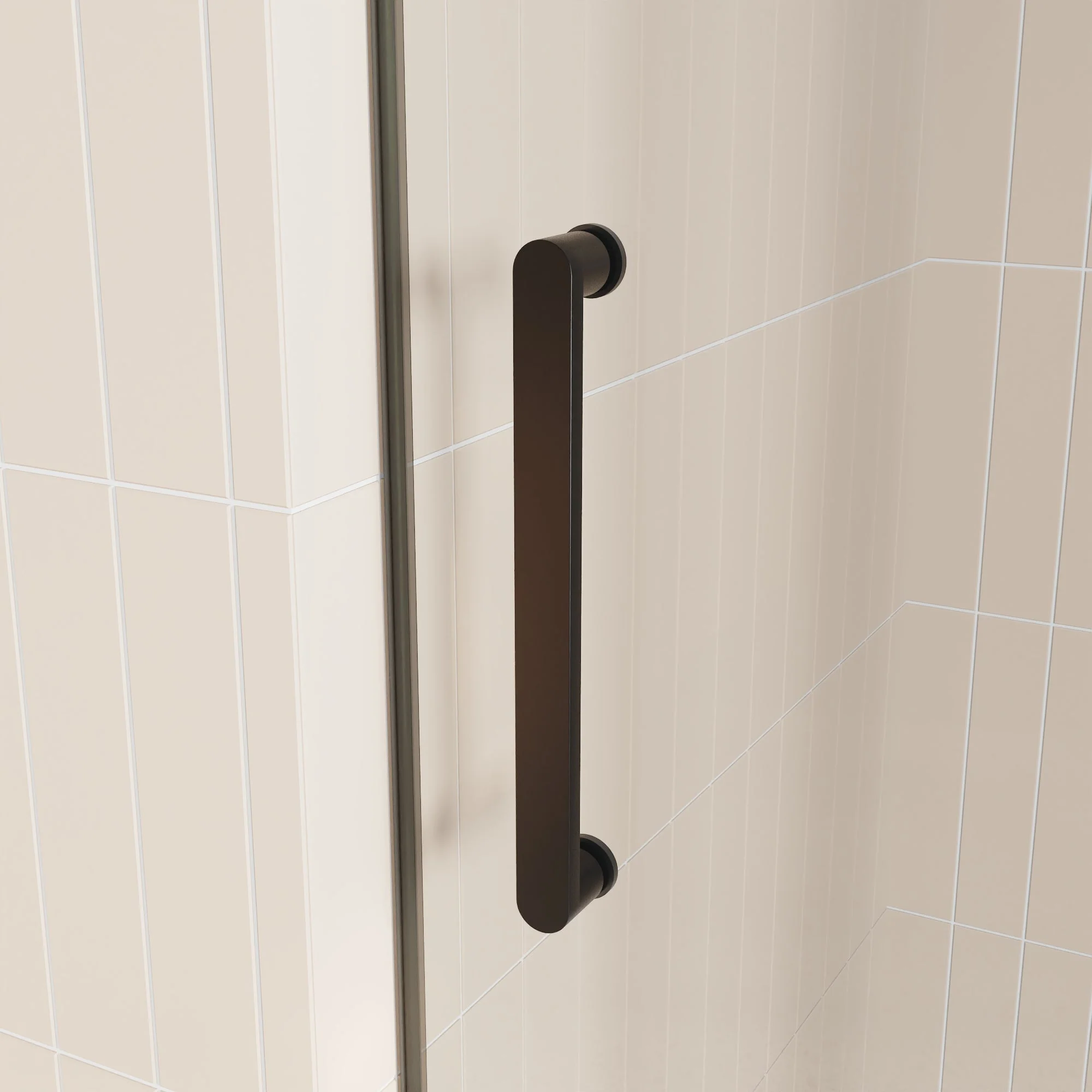 CONCORD 60"x 76" Shower Enclosure Single Sliding Frameless - Image 5