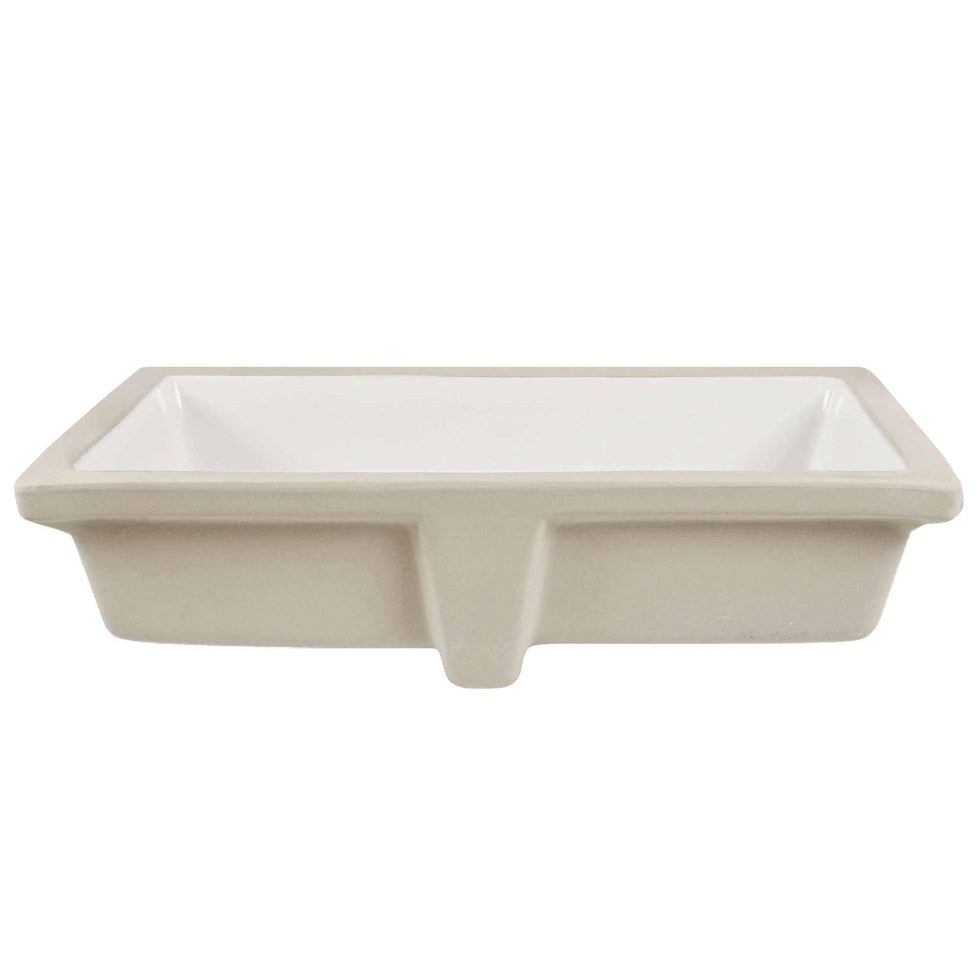DeerValley DV-1U0209 Undermount Bathroom Sinks, Euro-Arc Glazed Ceramic, Stain-Resist & Flat Overflow - Image 6