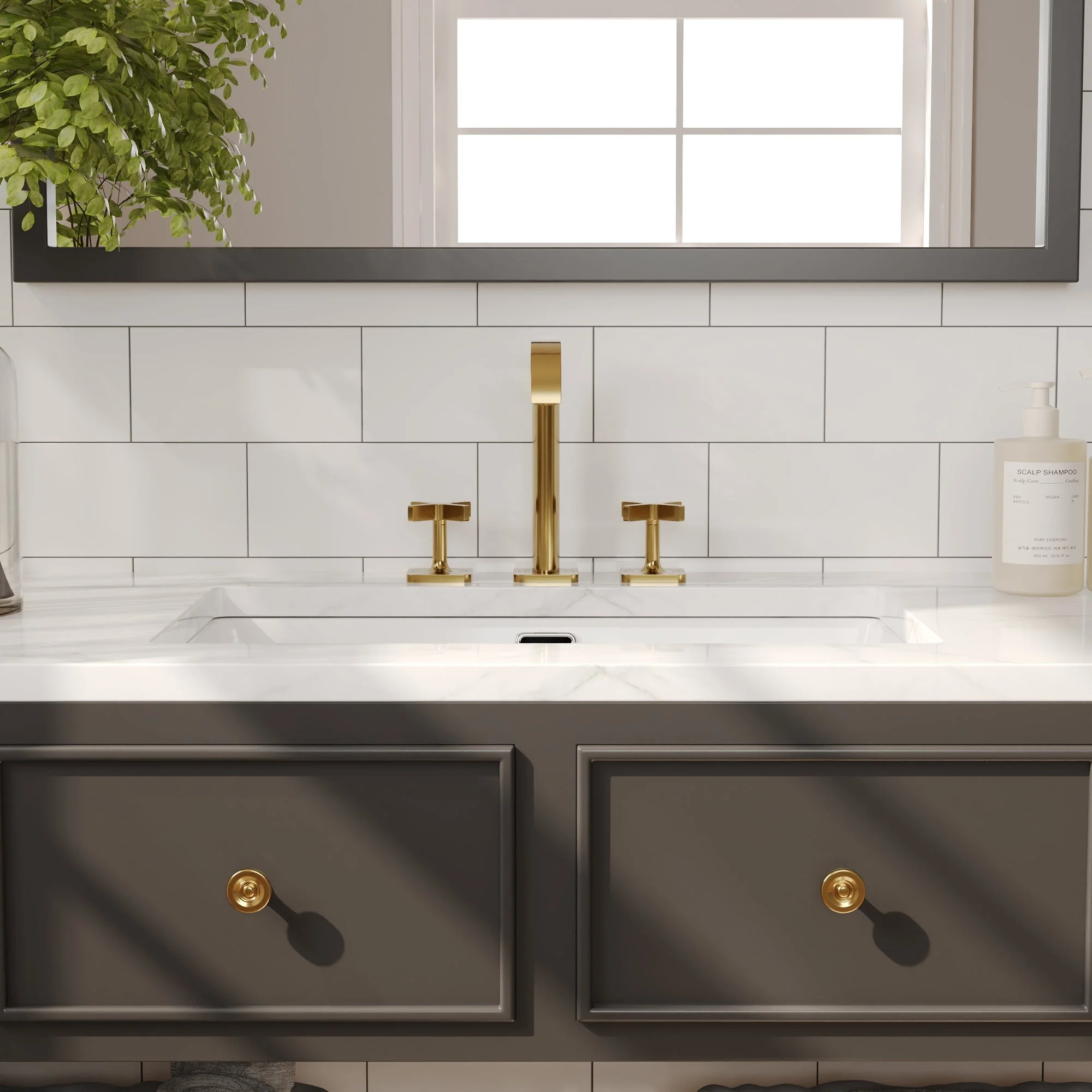 DeerValley DV-1U0209 Undermount Bathroom Sinks, Euro-Arc Glazed Ceramic, Stain-Resist & Flat Overflow - Image 9
