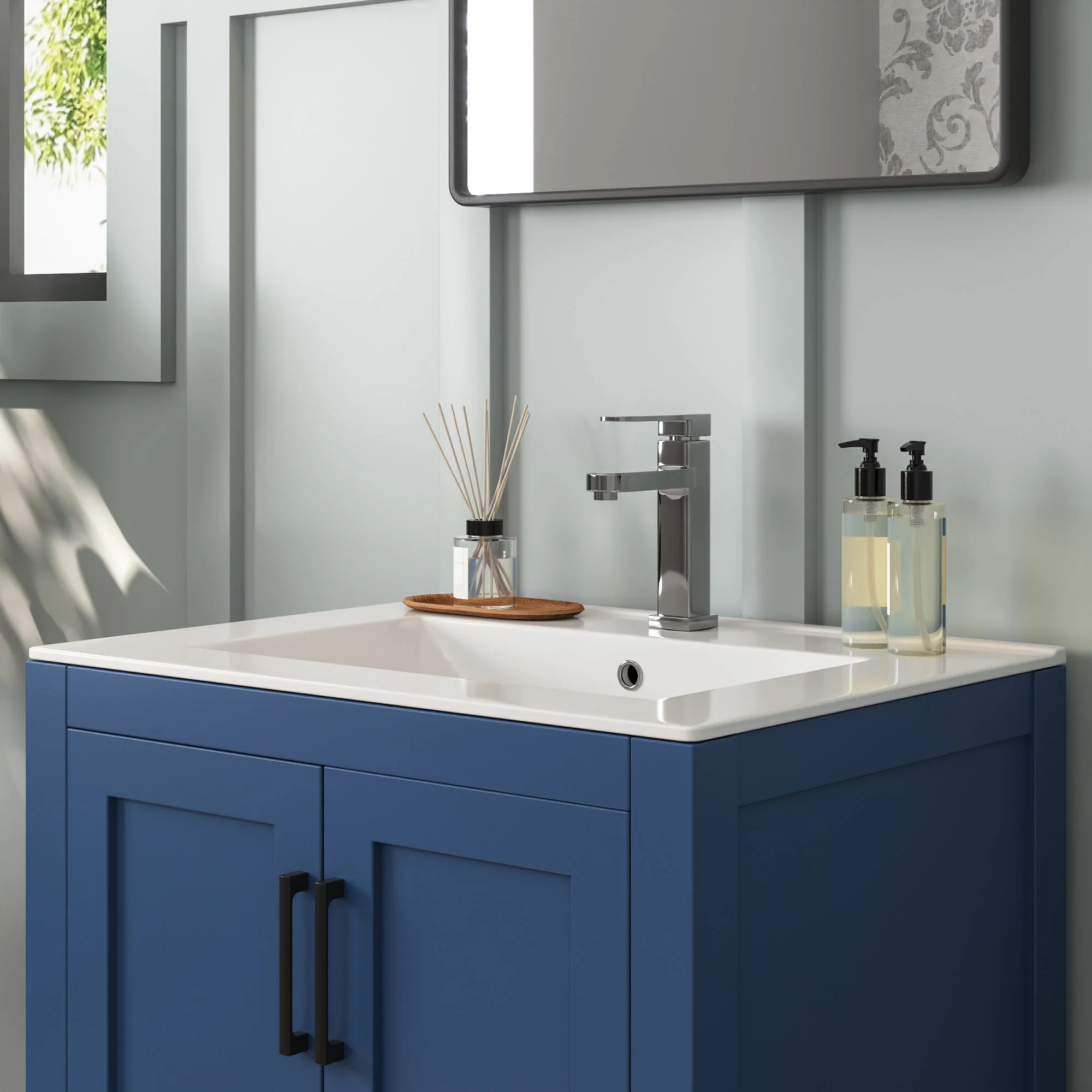 24" Rectangular Vanity Top Sink, Single Faucet Hole - Image 3