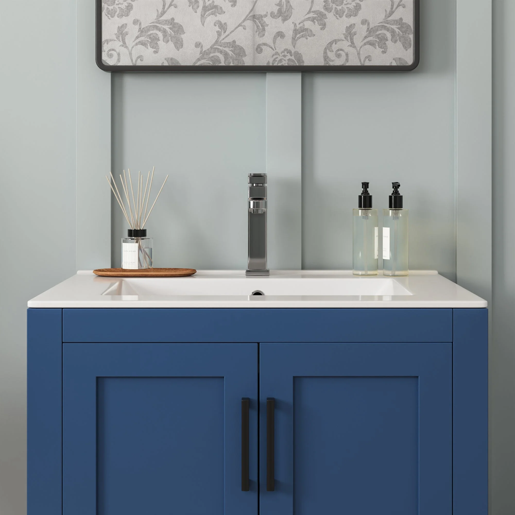 24" Rectangular Vanity Top Sink, Single Faucet Hole - Image 5