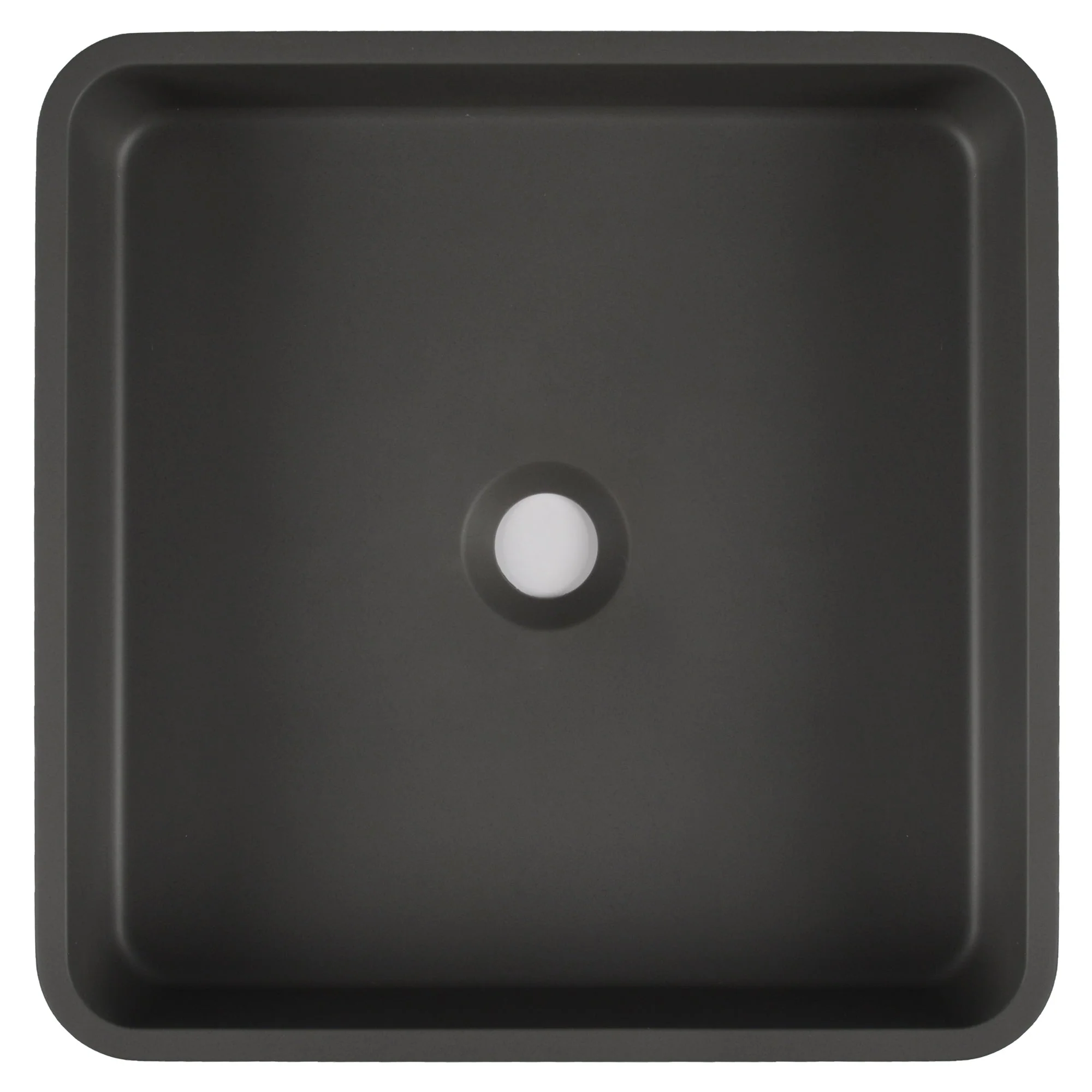 15" x 5" Rectangular Vessel Bathroom Sink, Concrete - Image 2