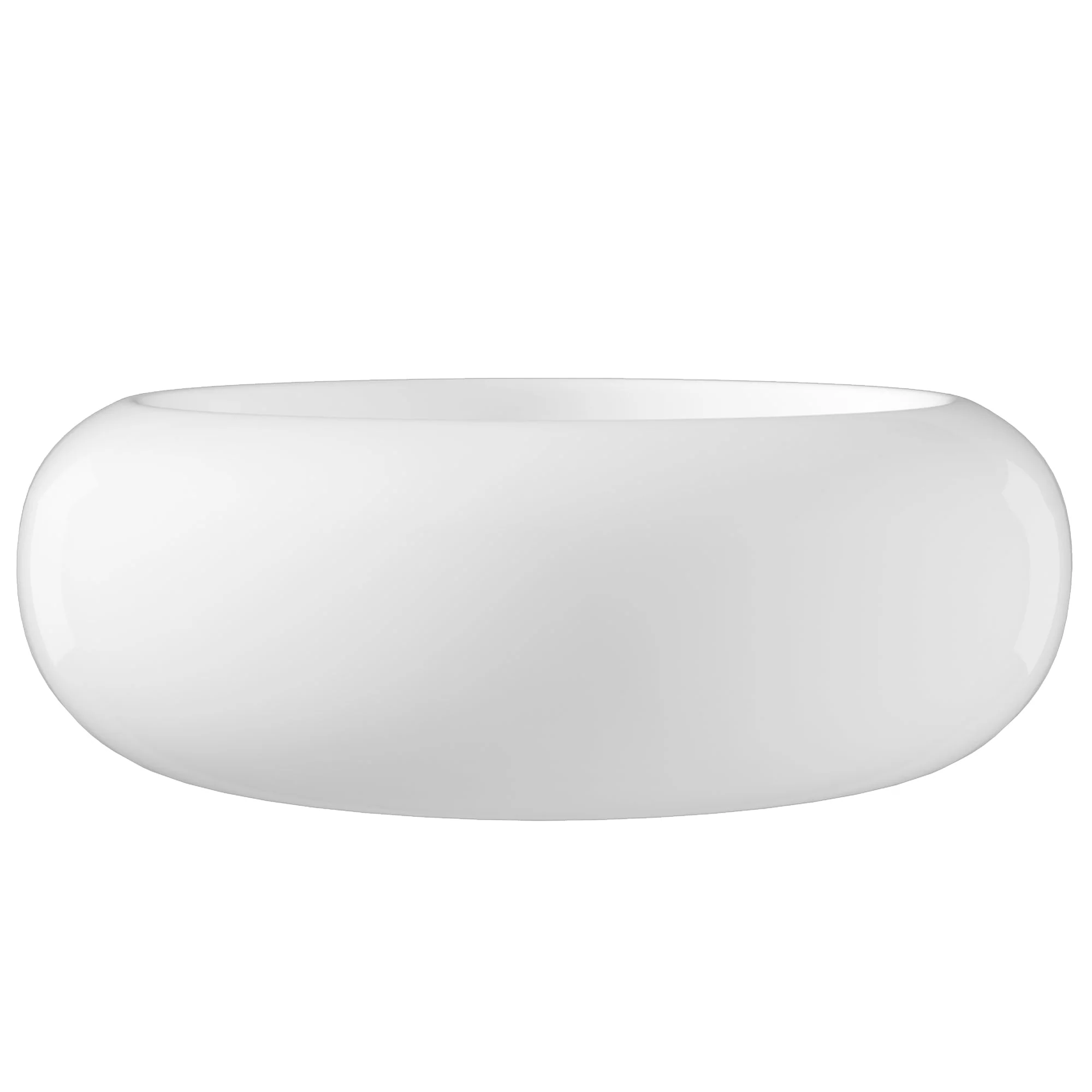 20" x 7" Round Vessel Bathroom Sink, Overflow Hole - Image 8