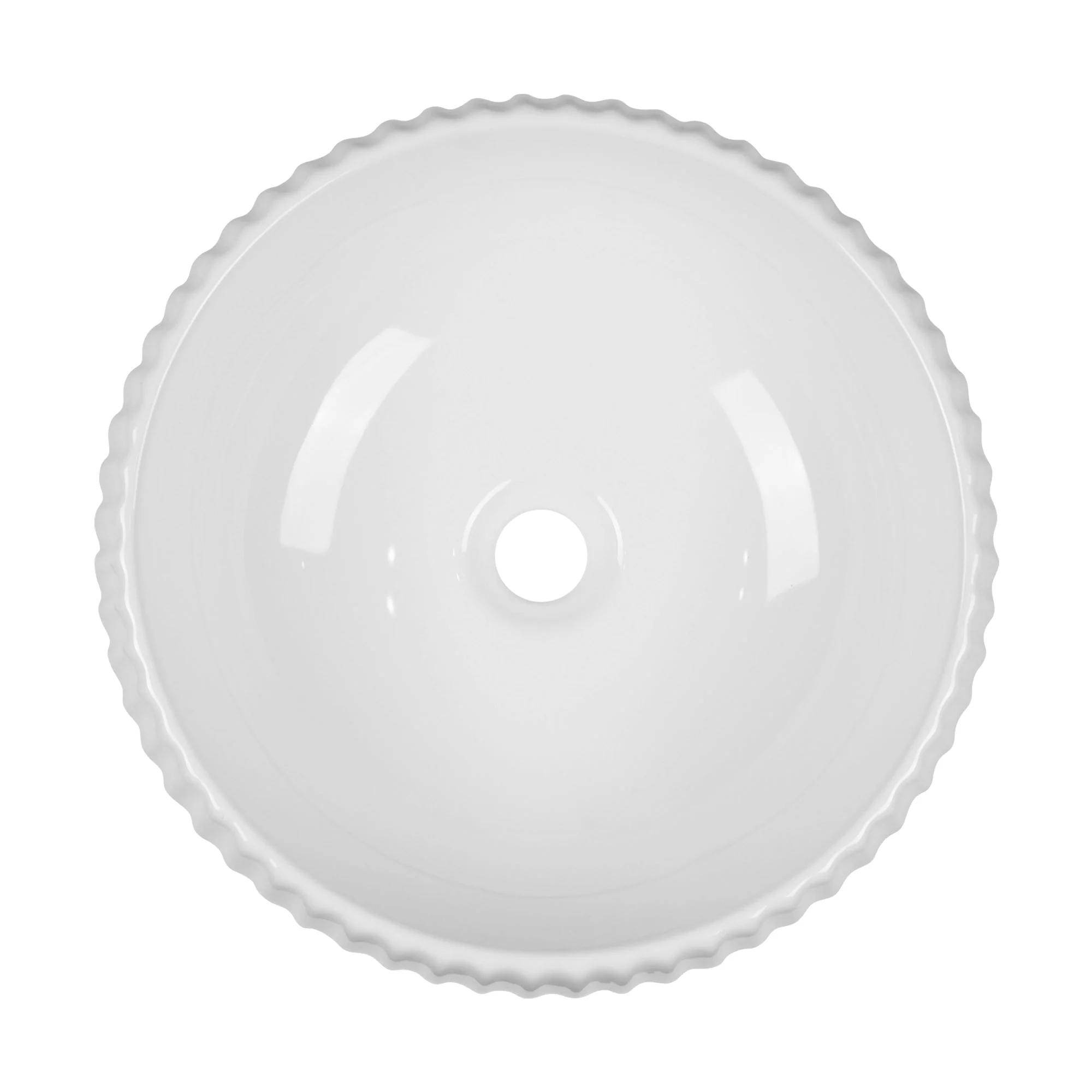 15.7"x 5.1" Round Vessel Sink, Easy to Clean - Image 7