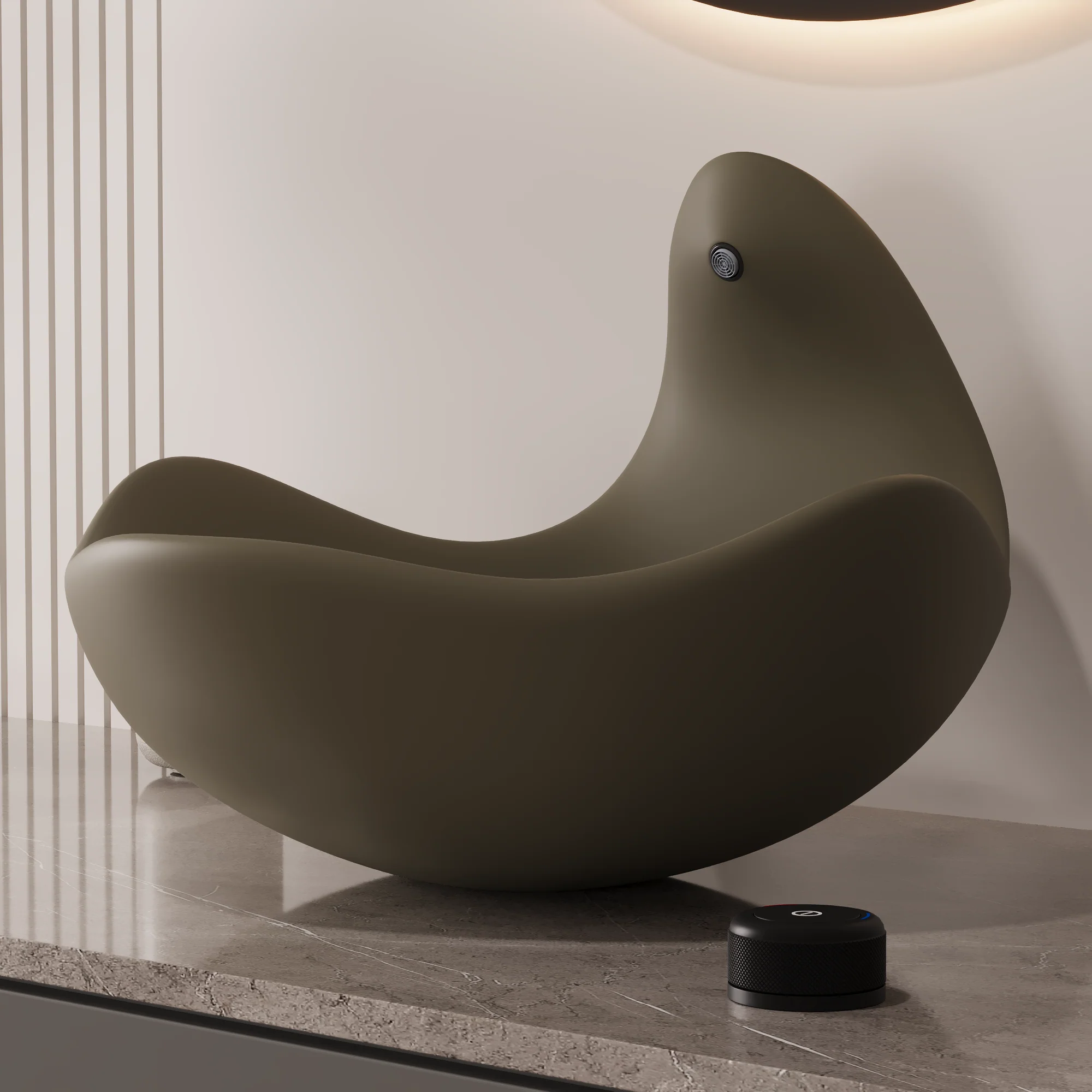 Wave Vessel Bathroom Sink With Multiple Colors, Concrete - Image 18