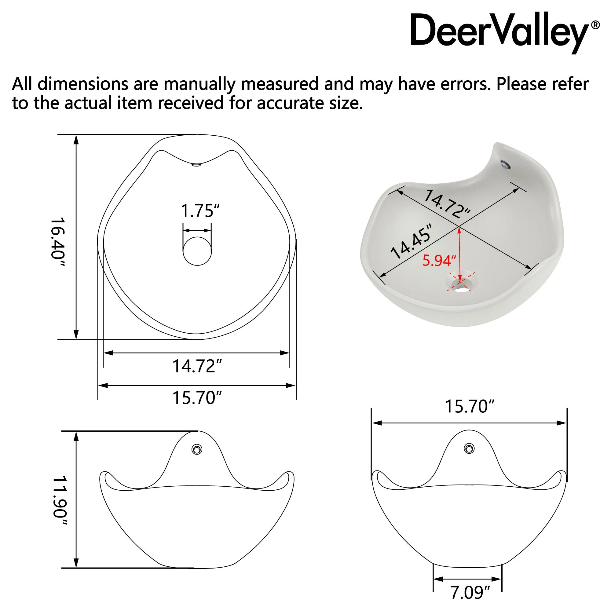 Wave Vessel Bathroom Sink With Multiple Colors, Concrete - Image 33