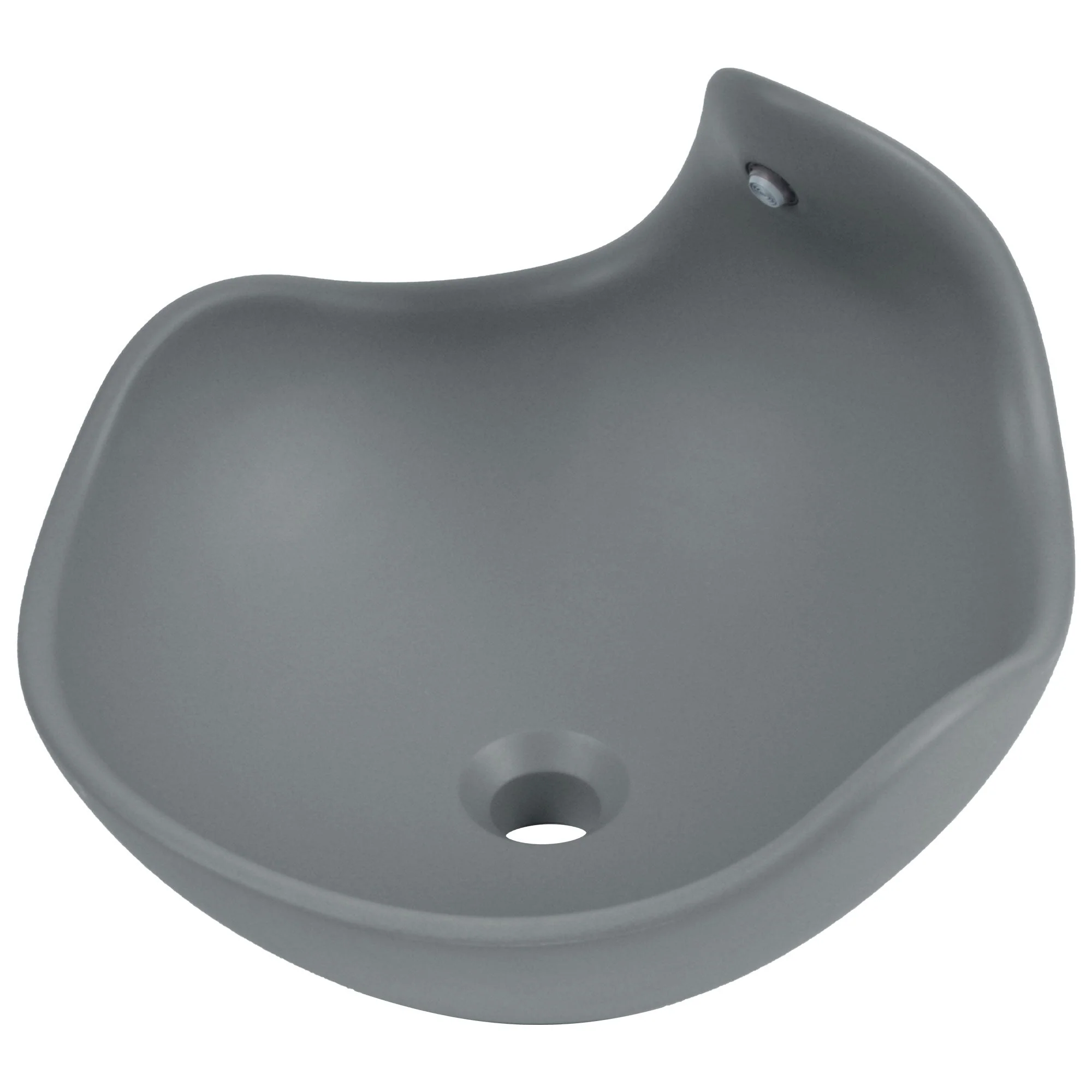 Wave Vessel Bathroom Sink With Multiple Colors, Concrete - Image 5