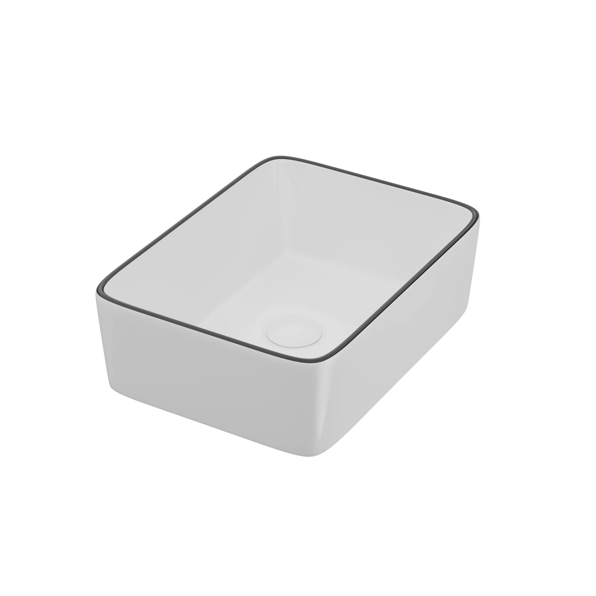 DeerValley DV-1V0317 Vessel Sinks Black Striped Design Seamless Ceramic Easy Clean - Image 16