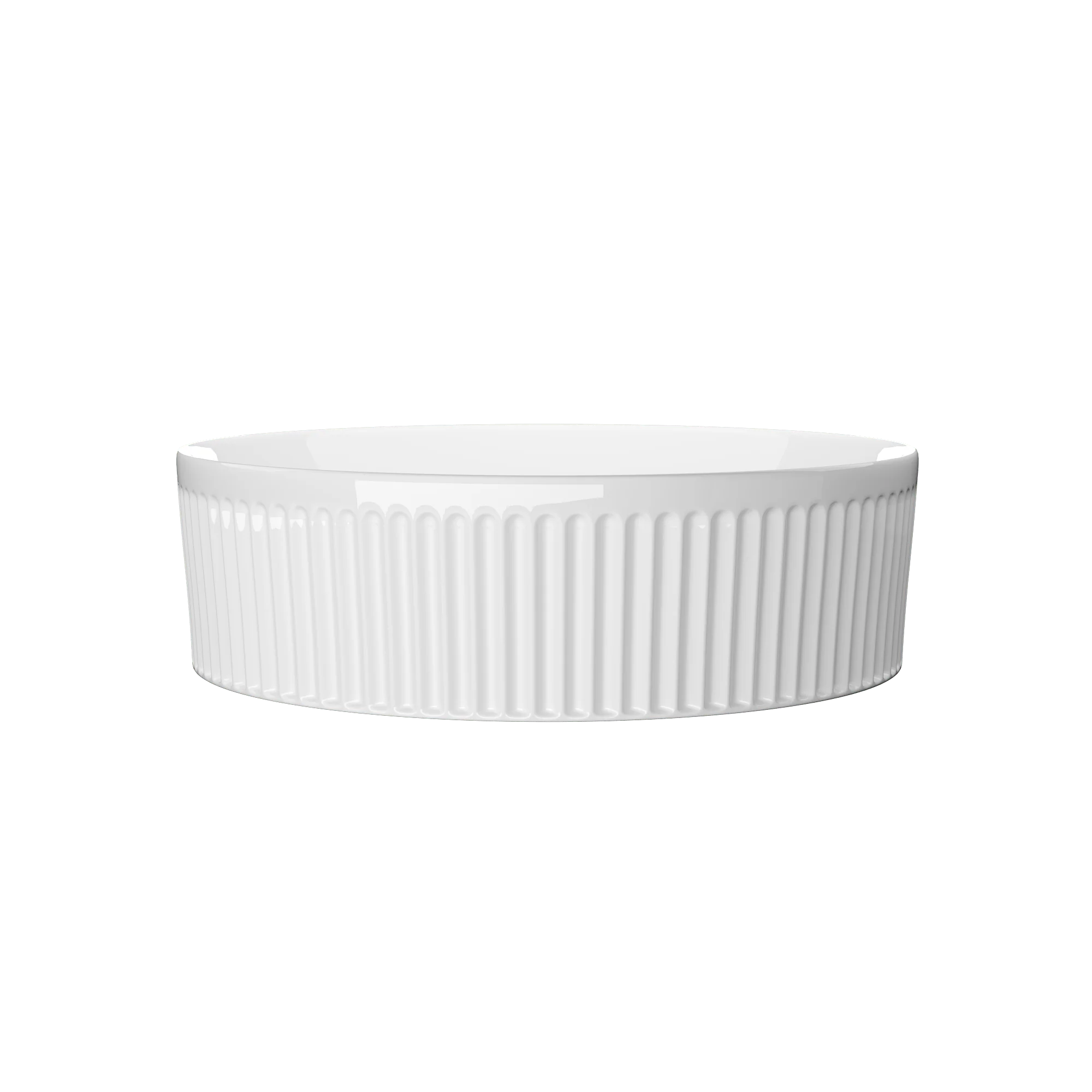 DeerValley DV-1V0320 Vessel Sinks Wavy Texture Round Ceramic Stain-Resistant - Image 7