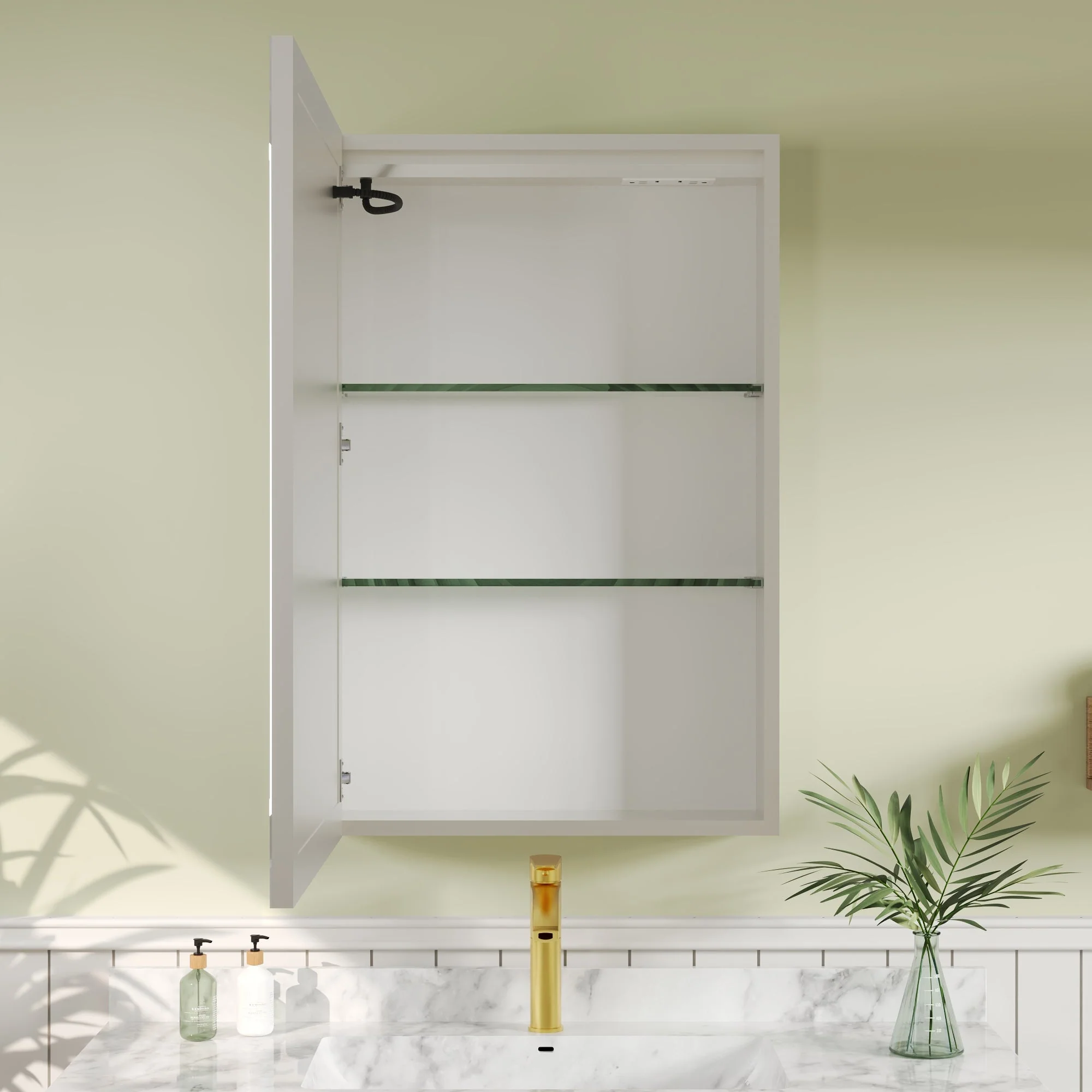 Rectangular Bathroom Vanity Mirrors, Bright Adjustment - Image 4