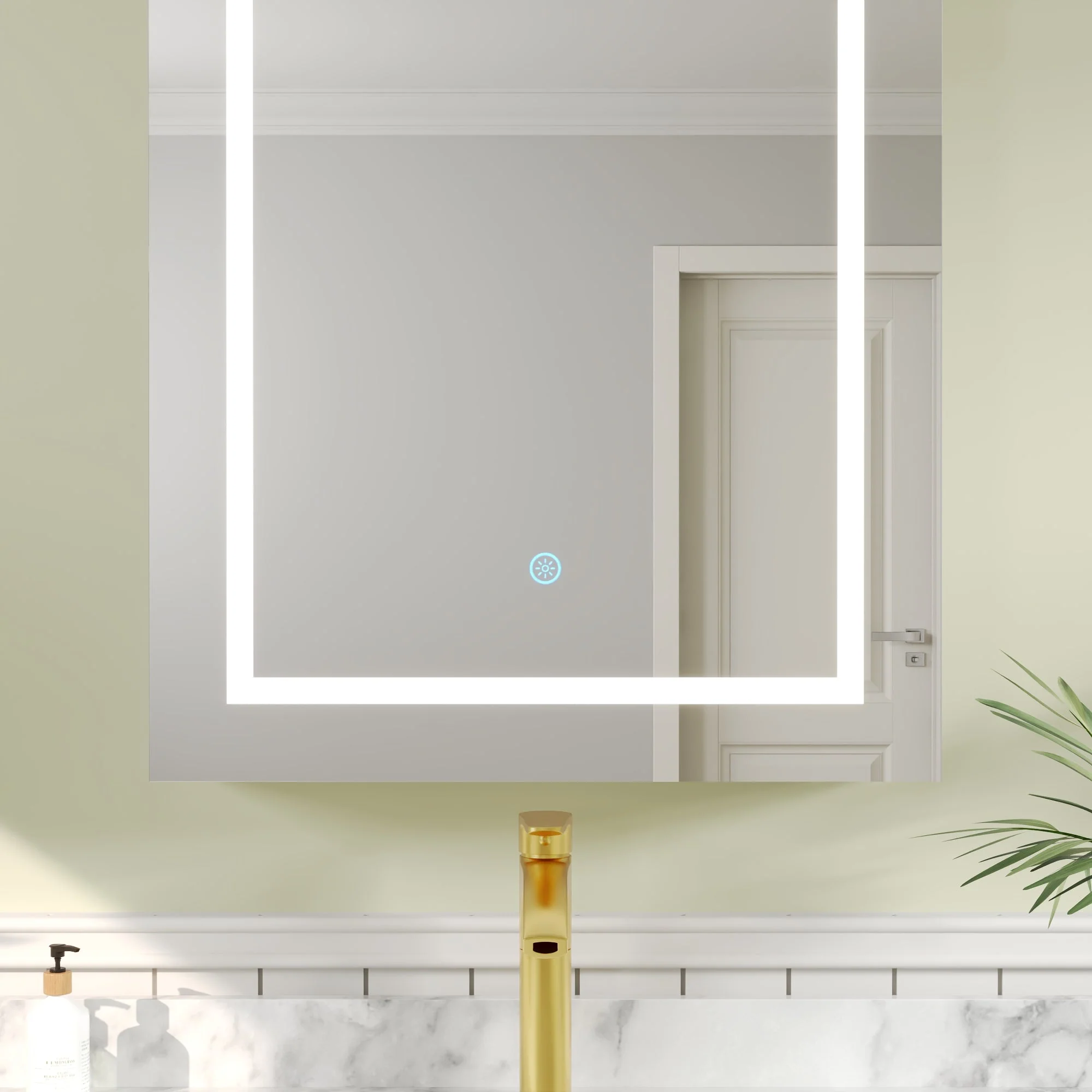 Rectangular Bathroom Vanity Mirrors, Bright Adjustment - Image 7