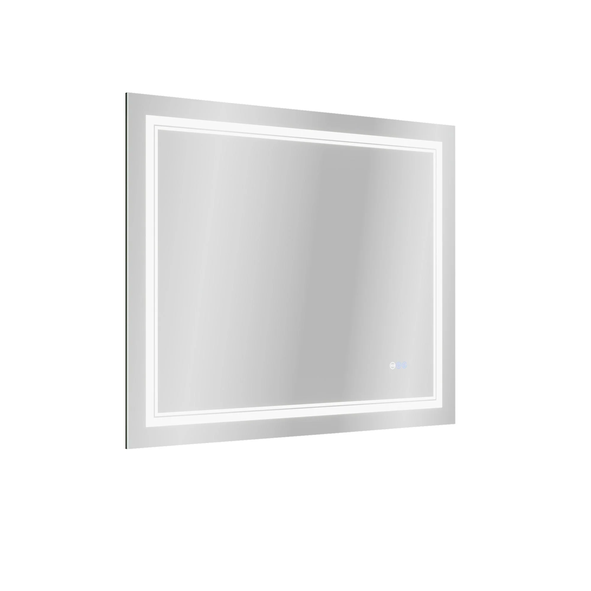 DeerValley 40"x 32" RGB LED Bathroom Mirror, Front Light and RGB Backlit Lighted Vanity Mirror - Image 9