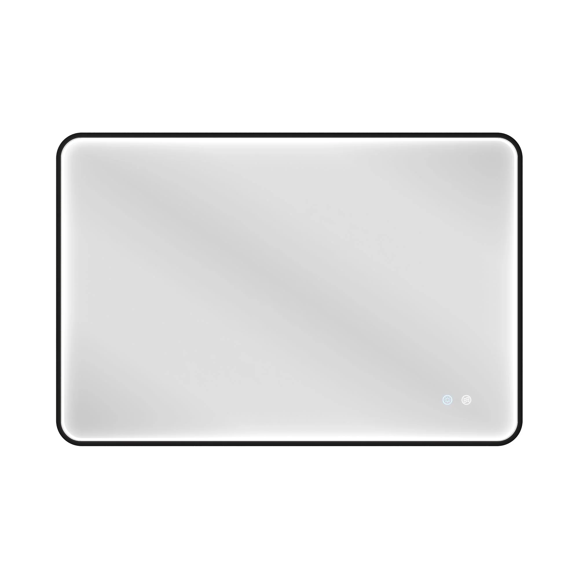DeerValley DV-1VM0311 Vanity Mirrors LED Black Frame Anti-Fog Memory - Image 3