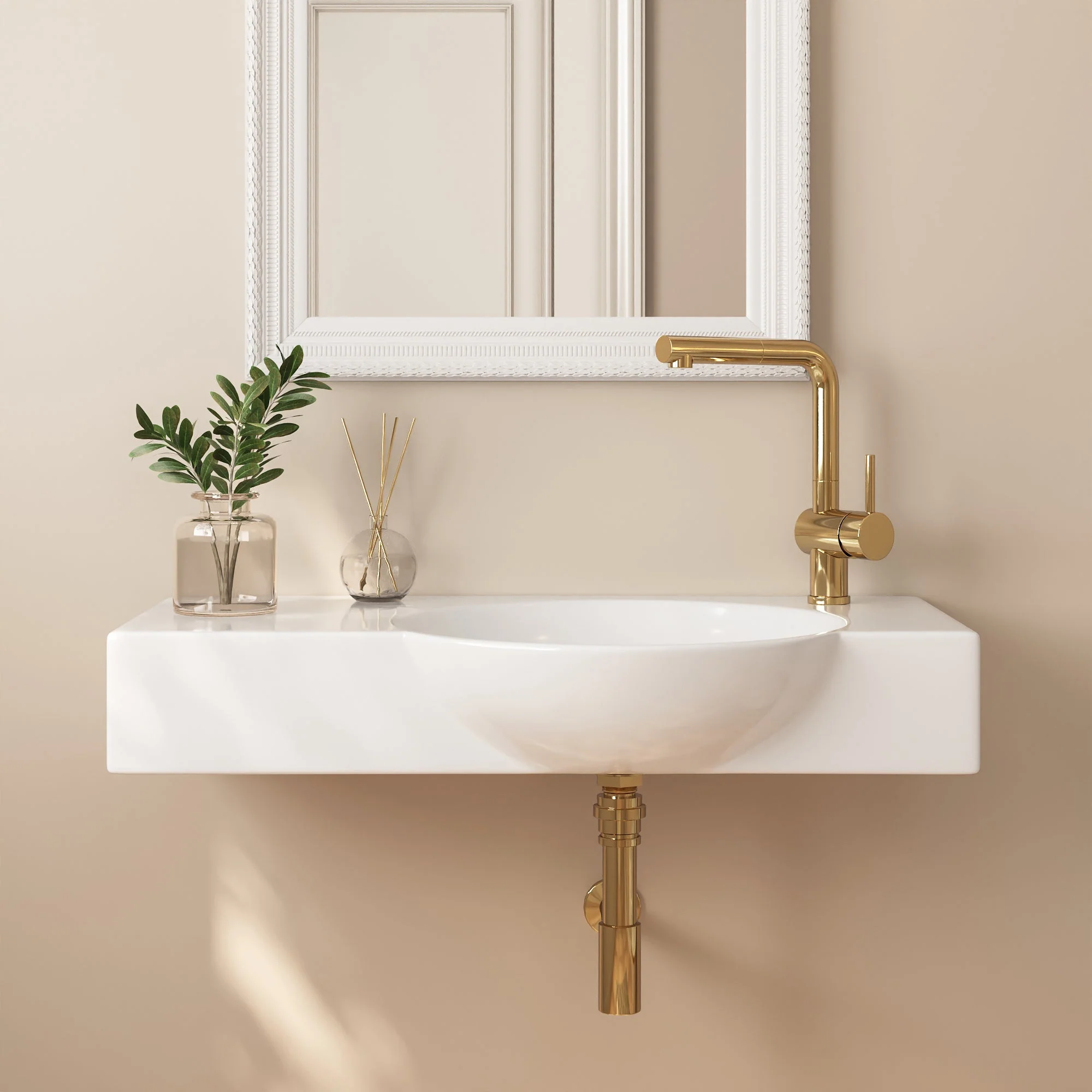 DeerValley DV-1WS0125 Wall Mounted Sinks ADA Space-Saving Design - Image 3