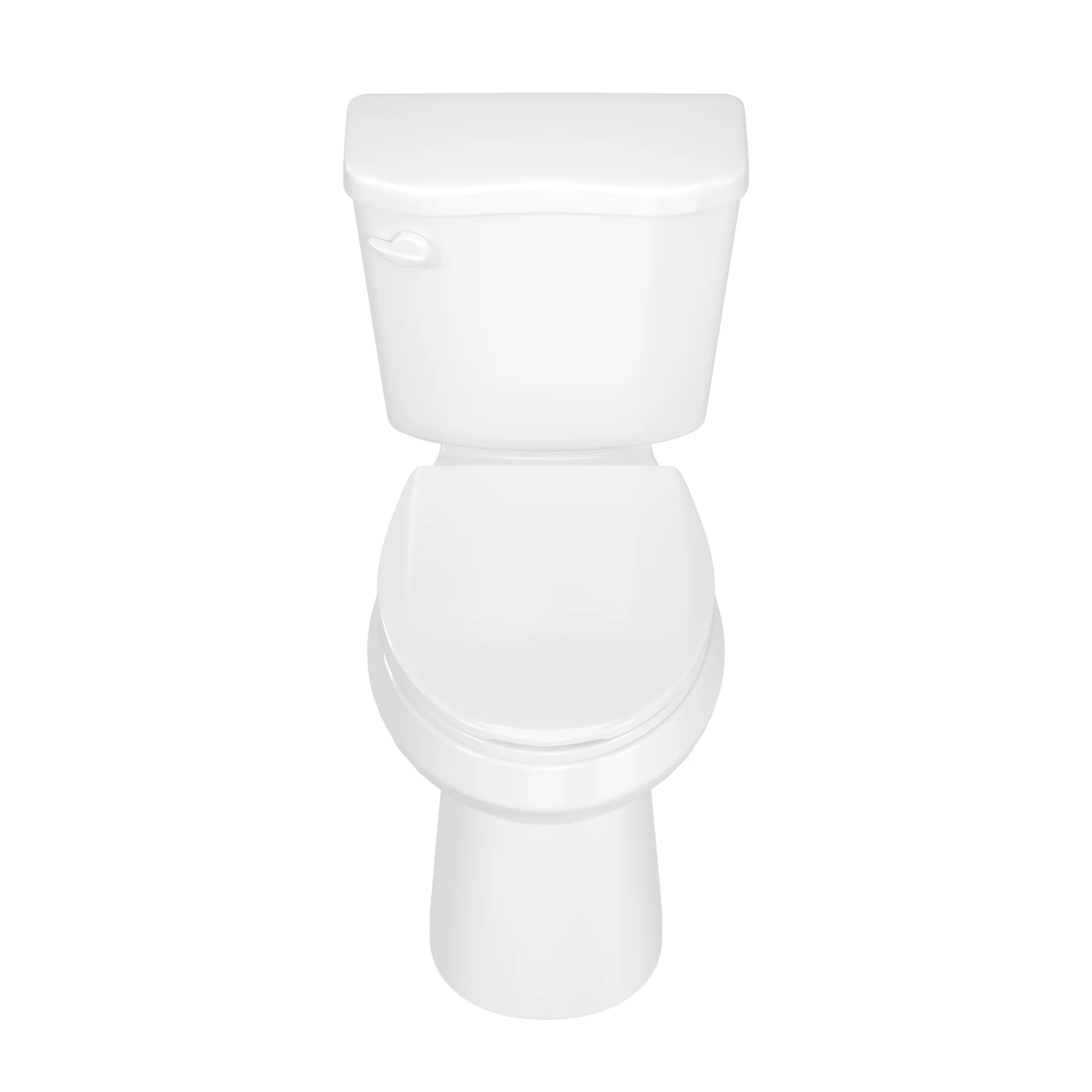 DeerValley DV-2F0386 17 in. ADA Chair Height Two-Piece Elongated Toilet, 1.28 GPF Single Flush, MaP 1000g, Soft-Close Seat, White - Image 9