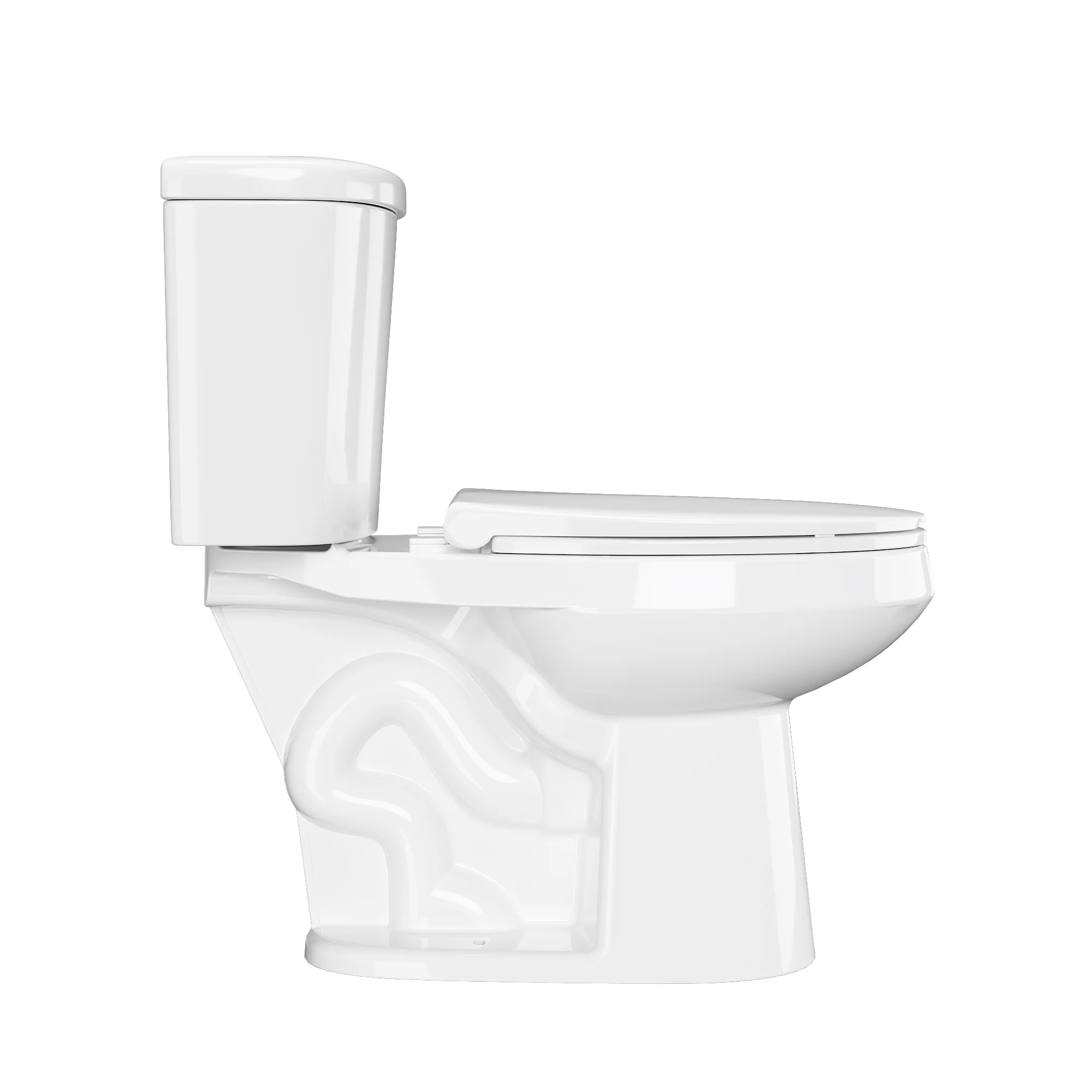 DeerValley DV-2F0387 Two-Piece ADA Chair Height Dual-Flush Elongated Toilet, 1.1/1.6 GPF Water-Saving, MaP 1000g Clog-Resistant Flush, Soft-Close Seat, White - Image 10