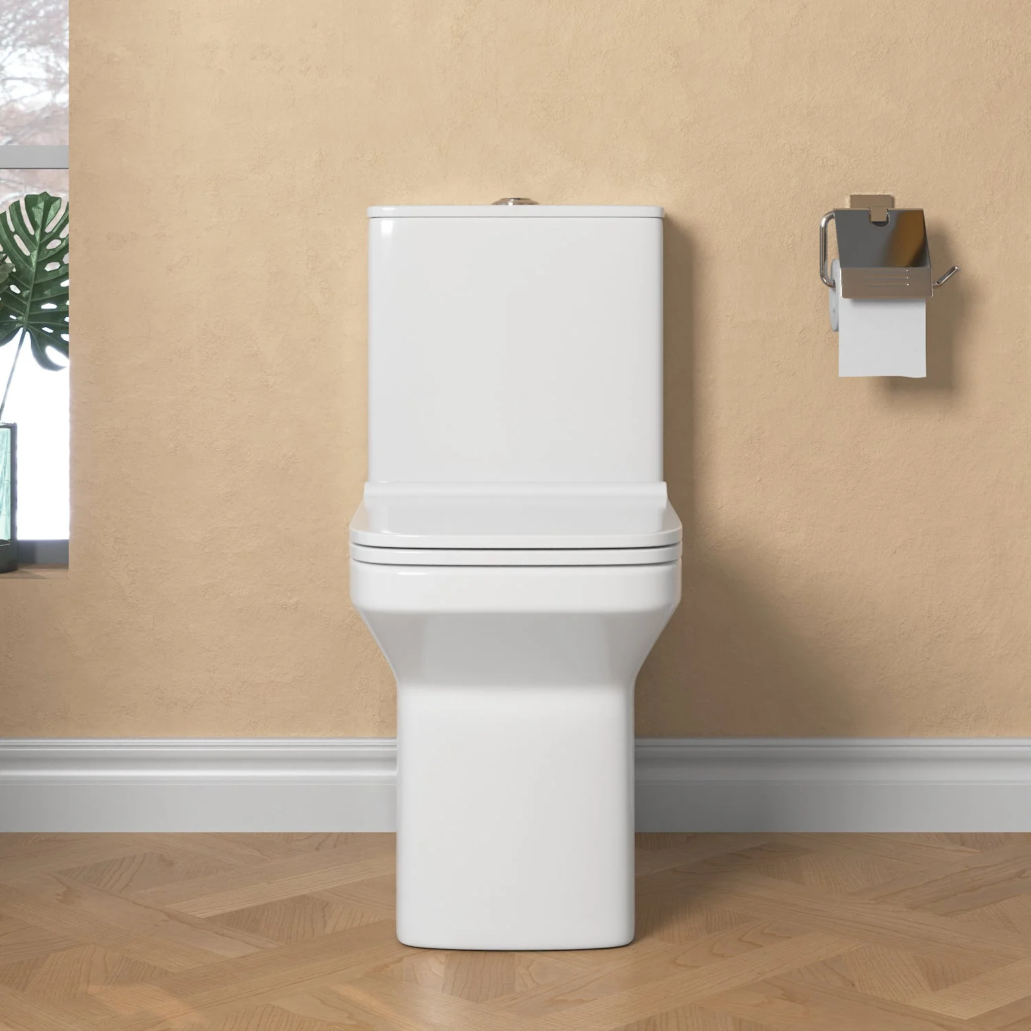 Open Box - ACE One-Piece Square Toilet, 12" Rough-in Dual-Flush - Image 11