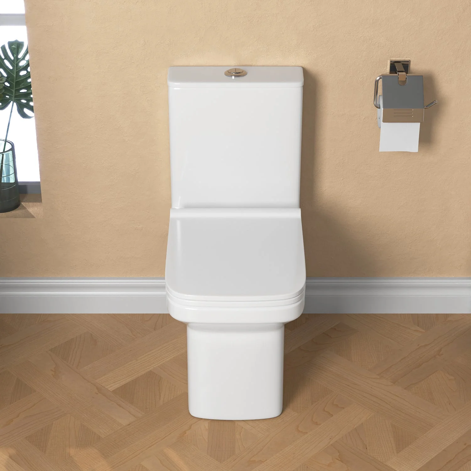 Open Box - ACE One-Piece Square Toilet, 12" Rough-in Dual-Flush - Image 13
