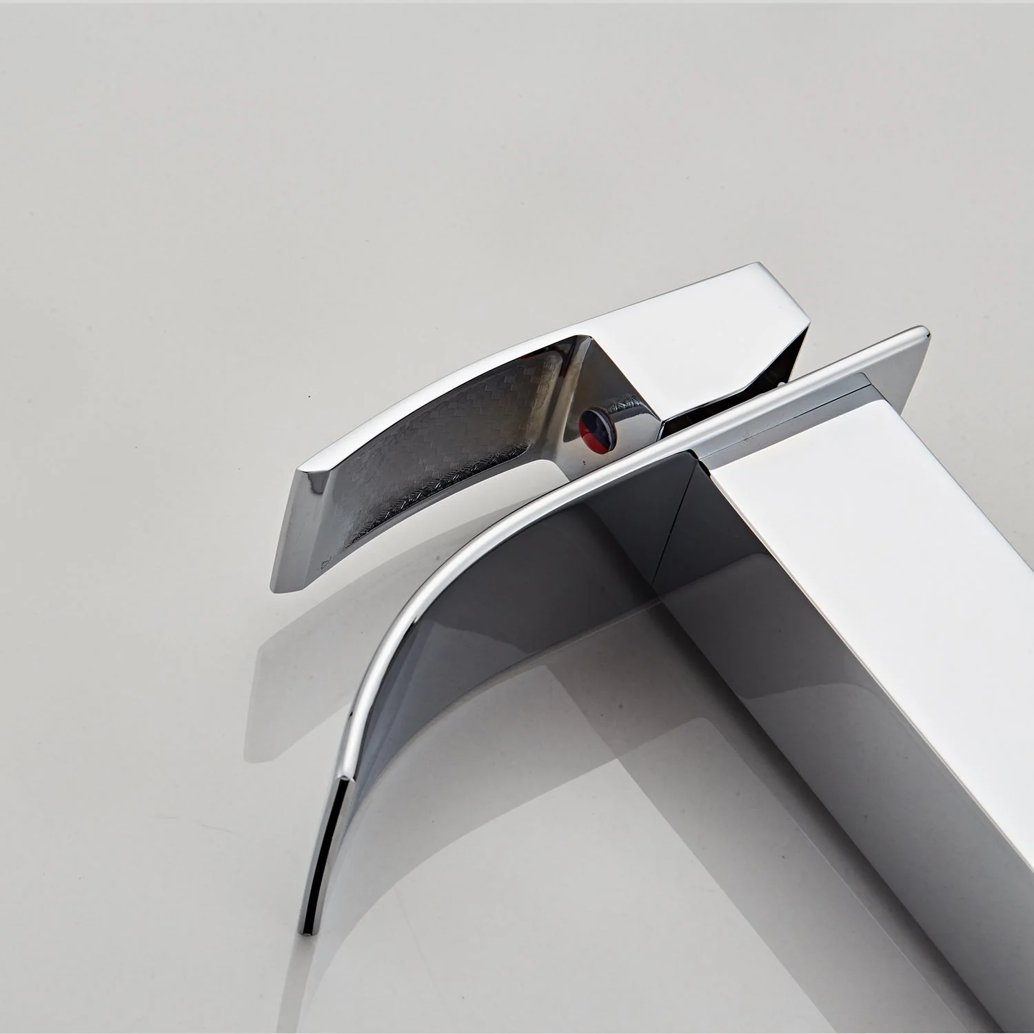 DYNASTY Brass Vessel Sink Bathroom Faucet, Waterfall - Image 7