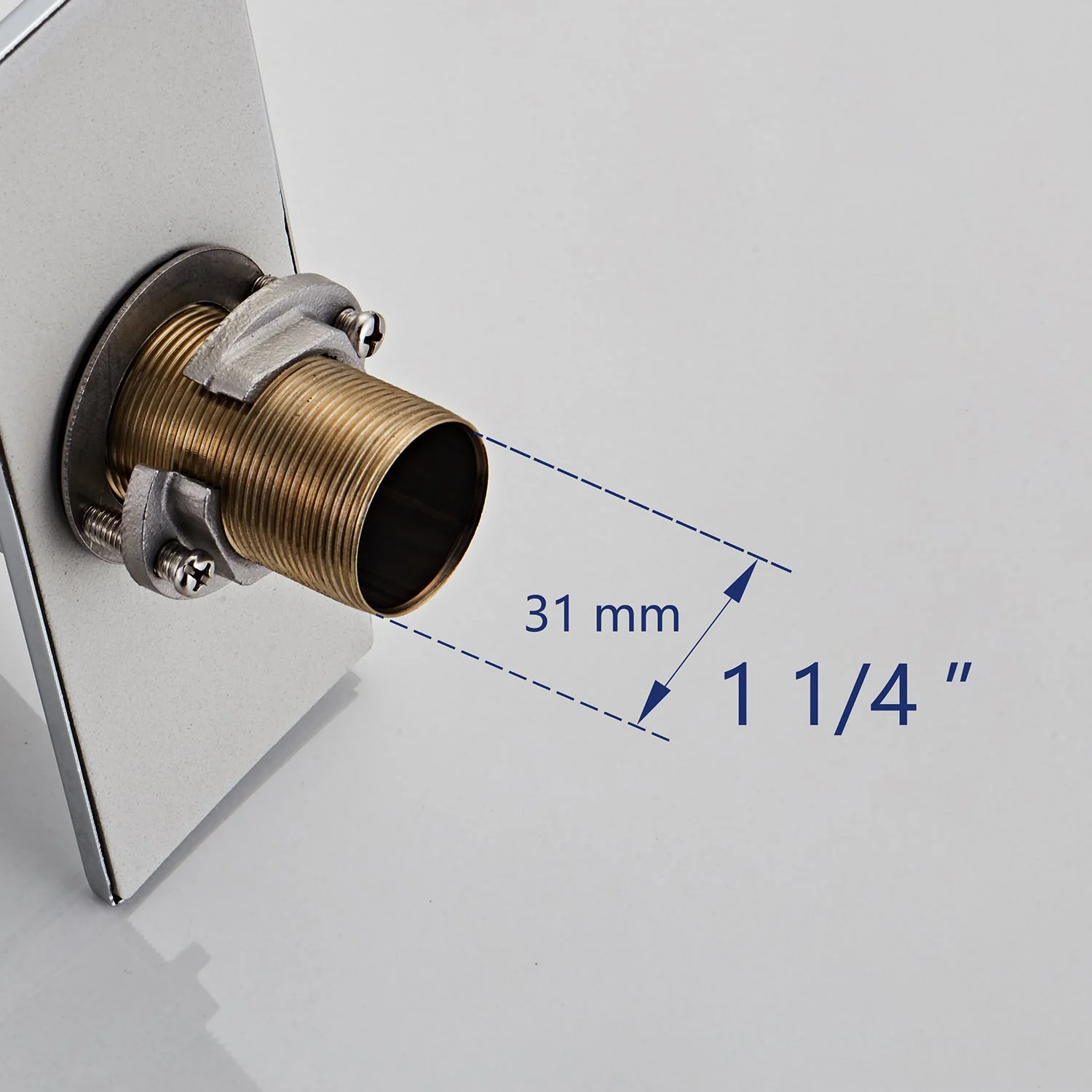 DYNASTY Brass Vessel Sink Bathroom Faucet, Waterfall - Image 9