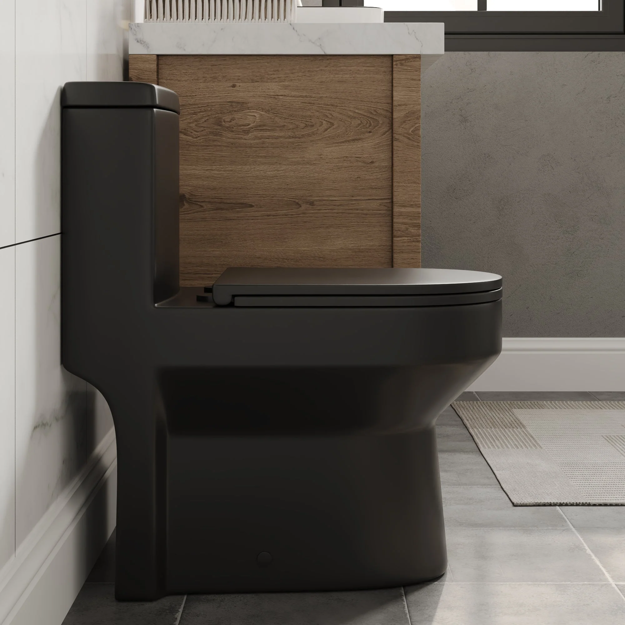 DeerValley DV-1F52813 One-piece Toilets Compact Comfort Dual Flush Space-Saving Design - Image 21