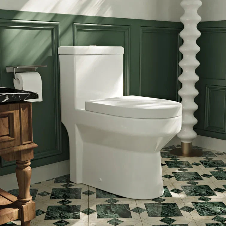 DeerValley DV-1F52813 One-piece Toilets Compact Comfort Dual Flush Space-Saving Design - Image 6
