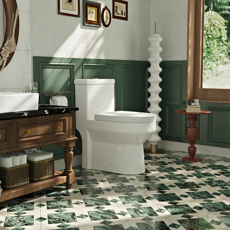 DeerValley DV-1F52813 One-piece Toilets Compact Comfort Dual Flush Space-Saving Design - Image 7